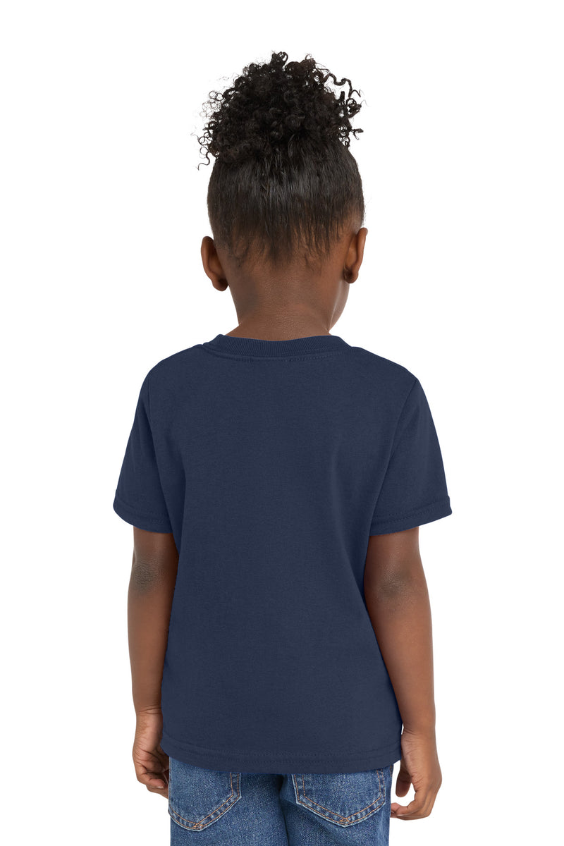 Port & Co Toddler Core Cotton Tee - Navy