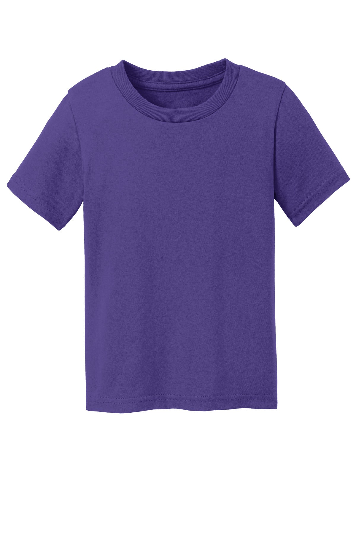 Port & Co Toddler Core Cotton Tee - Purple