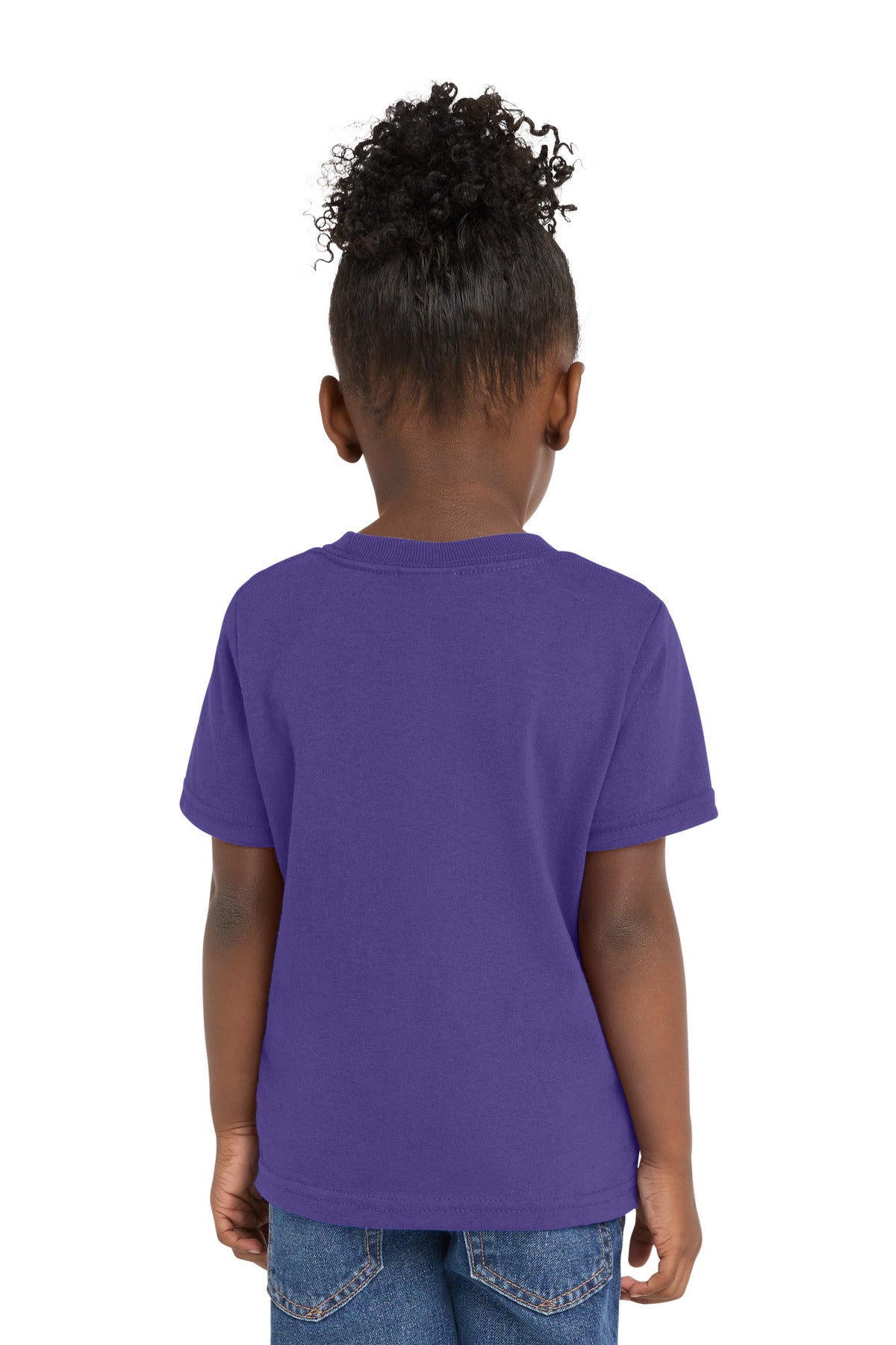 Port & Co Toddler Core Cotton Tee - Purple