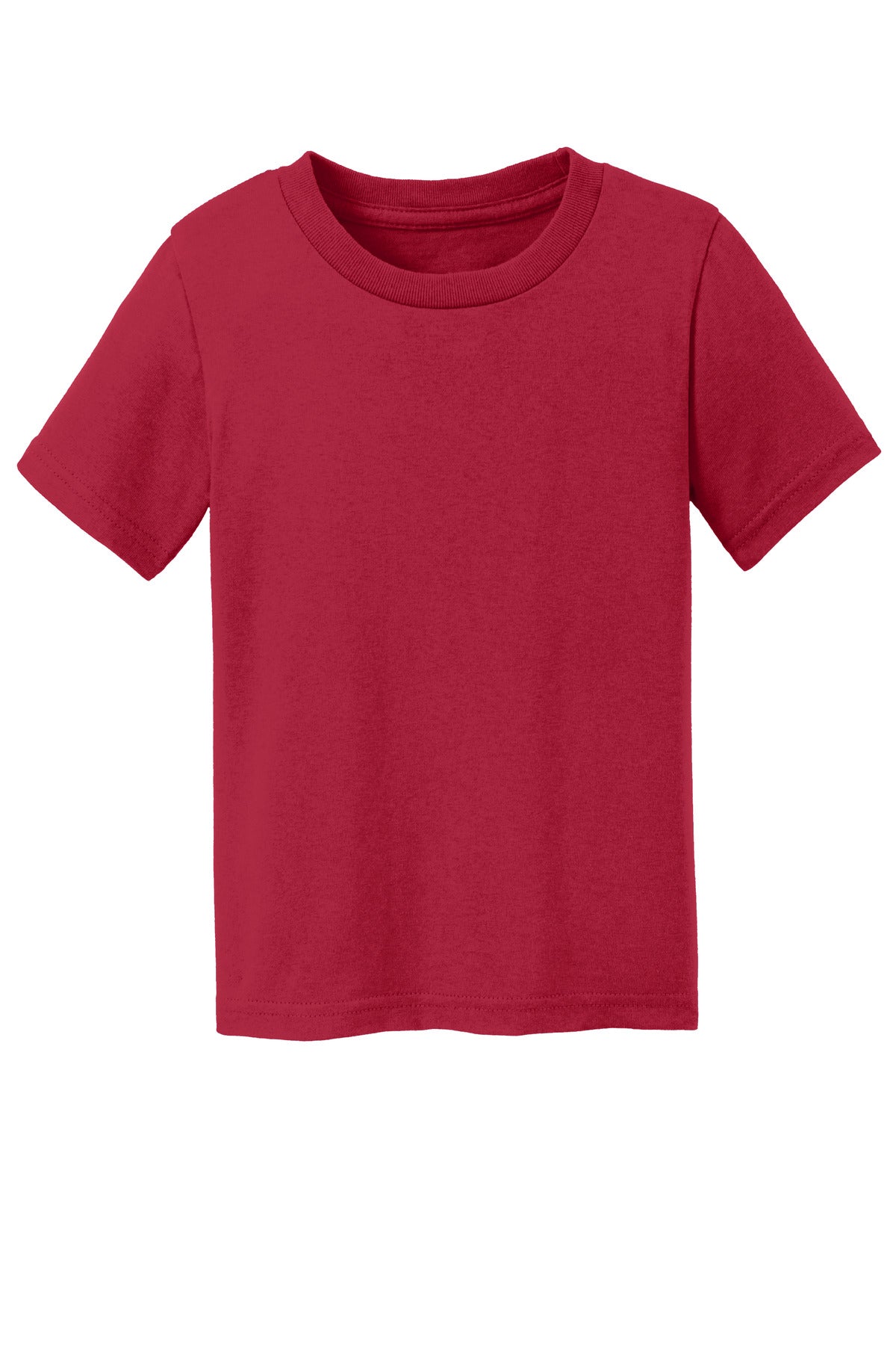 Port & Co Toddler Core Cotton Tee - Red