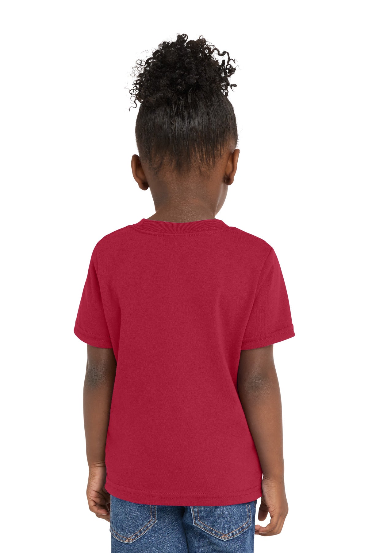 Port & Co Toddler Core Cotton Tee - Red