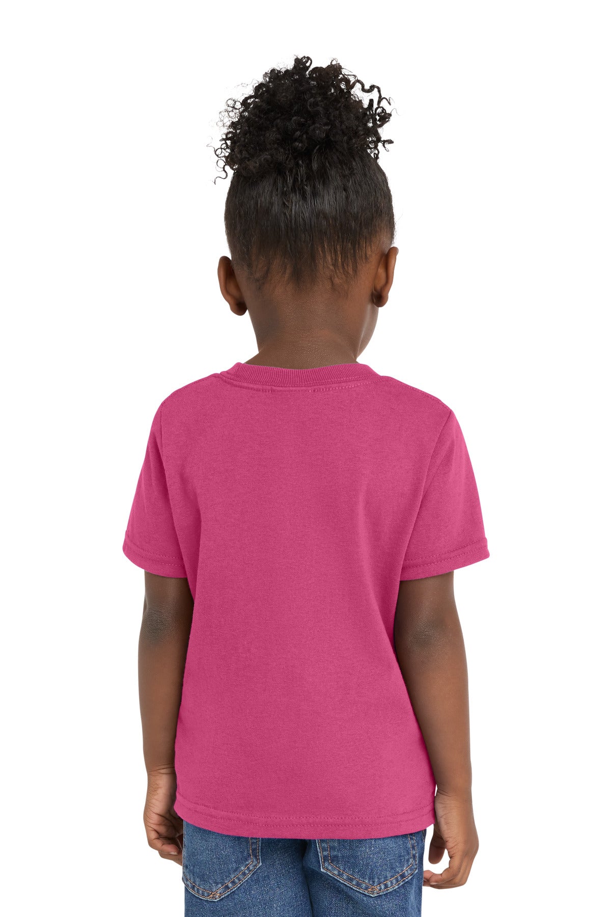 Port & Co Toddler Core Cotton Tee - Sangria