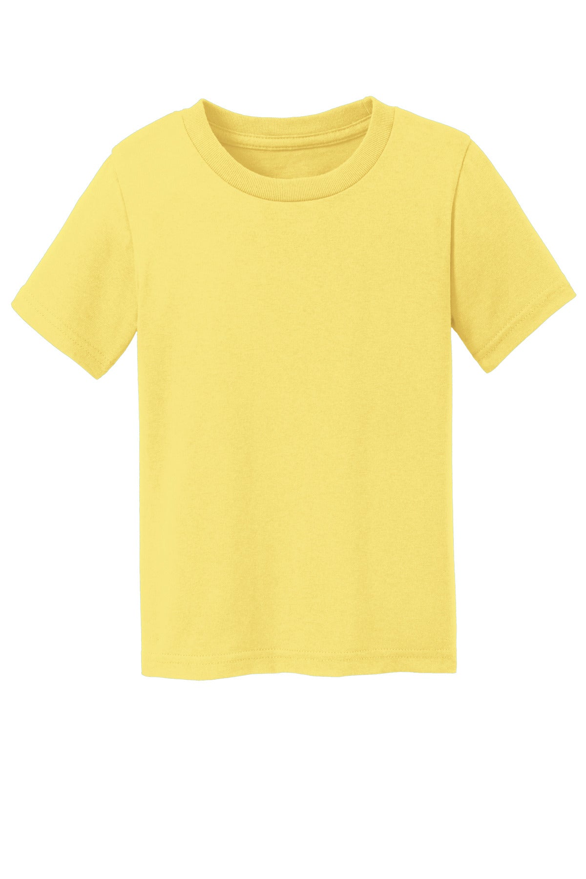 Port & Co Toddler Core Cotton Tee - Yellow