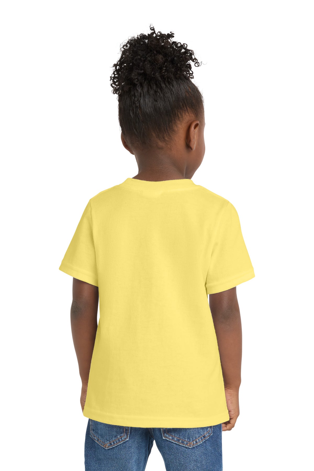 Port & Co Toddler Core Cotton Tee - Yellow