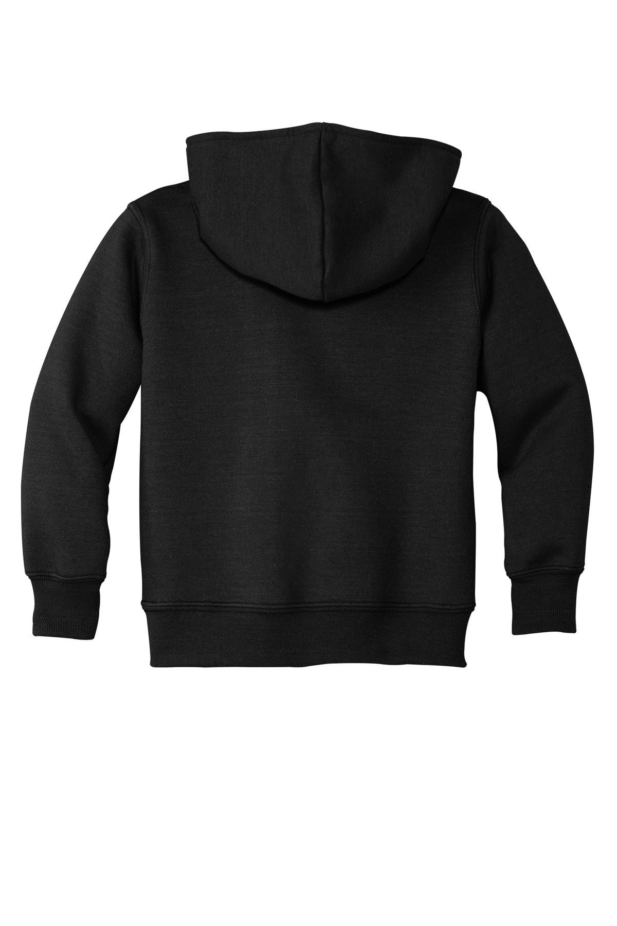 Port & Co Toddler Core Fleece Pullover Hooded Sweatshirt - Jet Black
