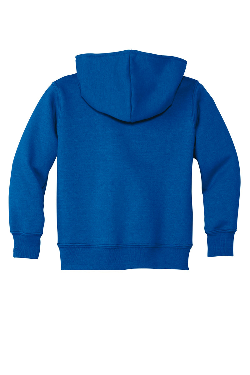 Port & Co Toddler Core Fleece Pullover Hooded Sweatshirt - Royal
