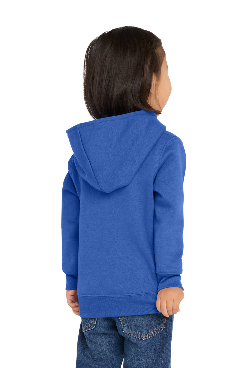 Port & Co Toddler Core Fleece Pullover Hooded Sweatshirt - Royal
