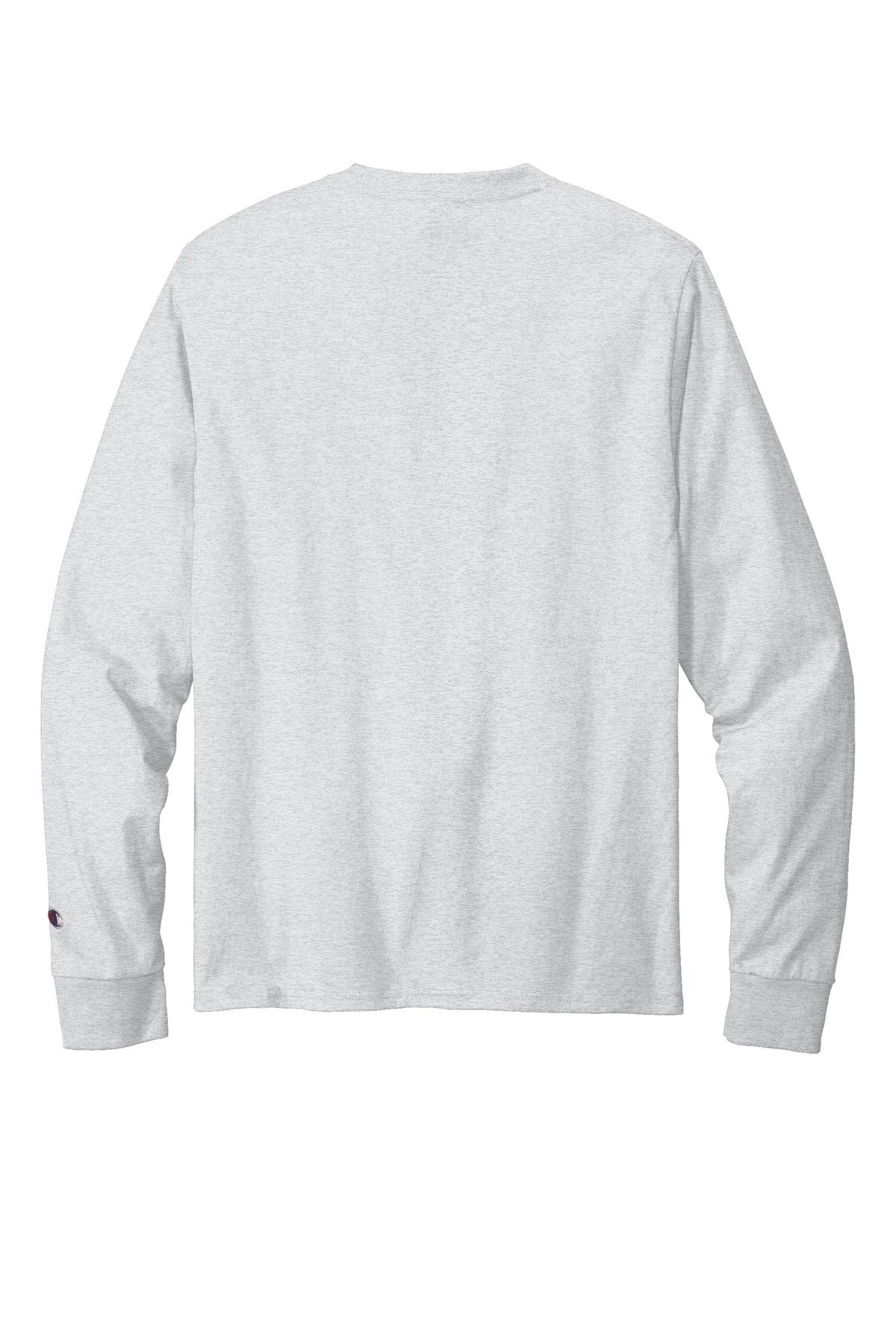 Champion  Heritage 5.2-Oz. Jersey Long Sleeve Tee - Ash