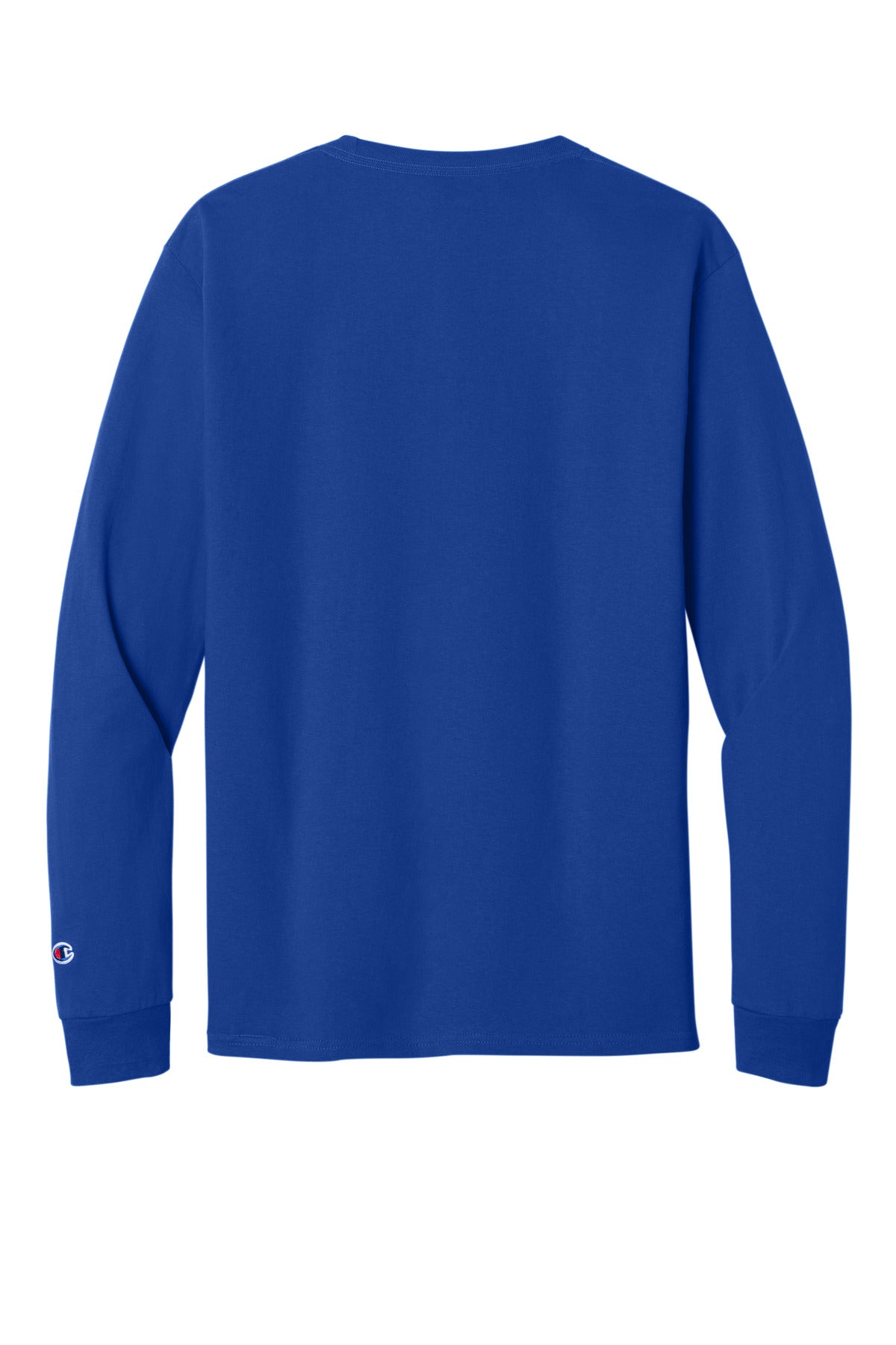 Champion  Heritage 5.2-Oz. Jersey Long Sleeve Tee - Athletic Royal