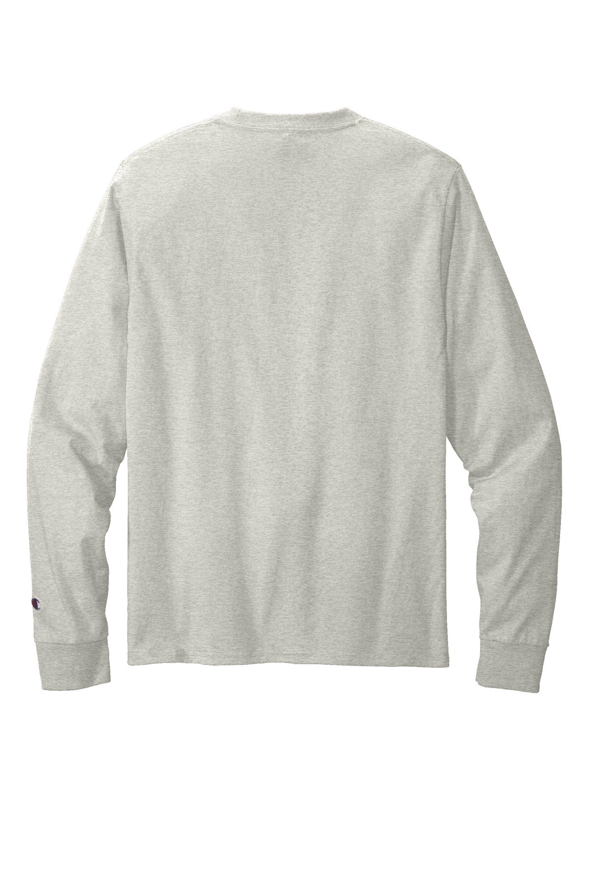 Champion  Heritage 5.2-Oz. Jersey Long Sleeve Tee - Oxford Grey