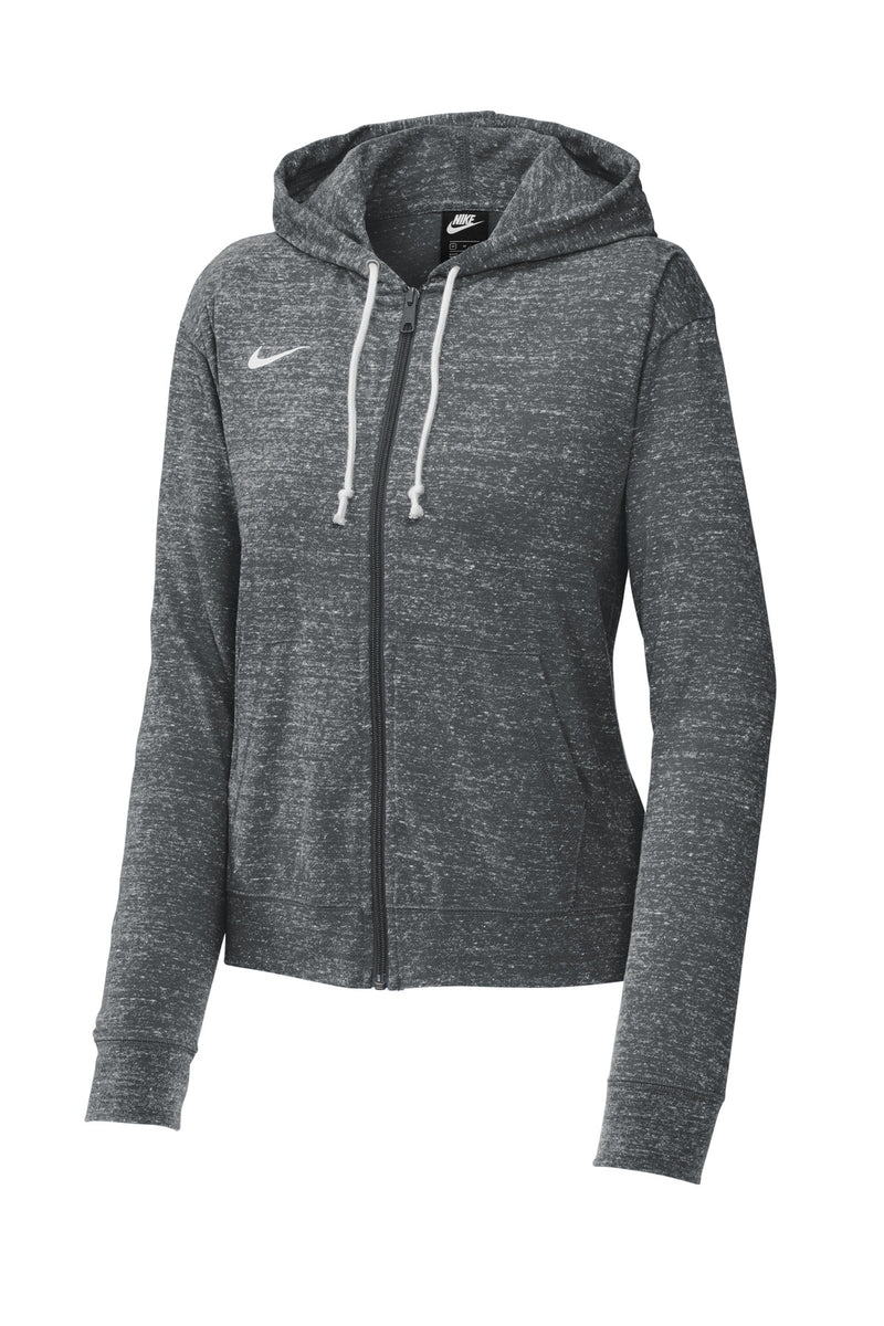 Nike Women's Gym Vintage Full-Zip Hoodie - Team Anthracite