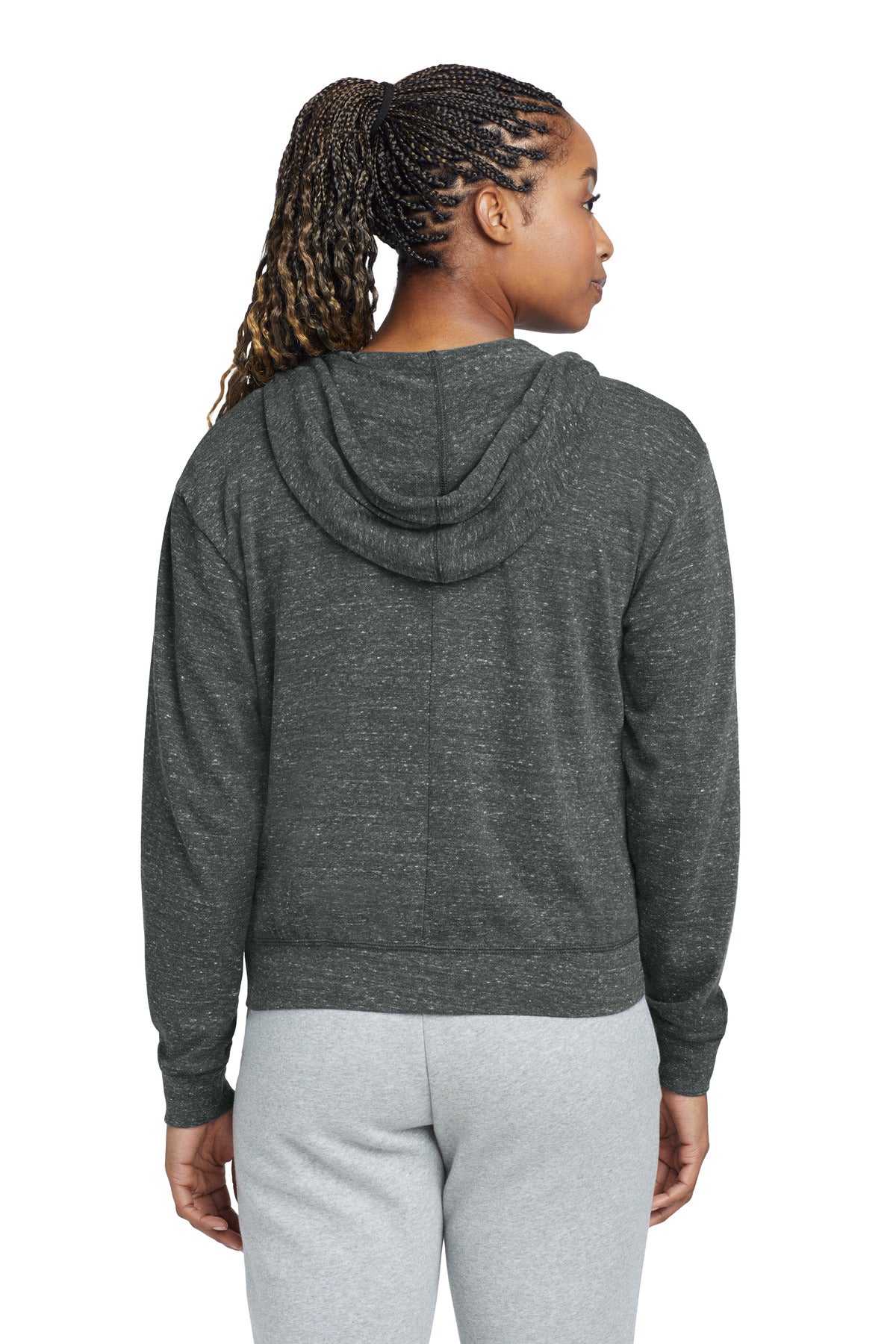 Nike Women's Gym Vintage Full-Zip Hoodie - Team Anthracite