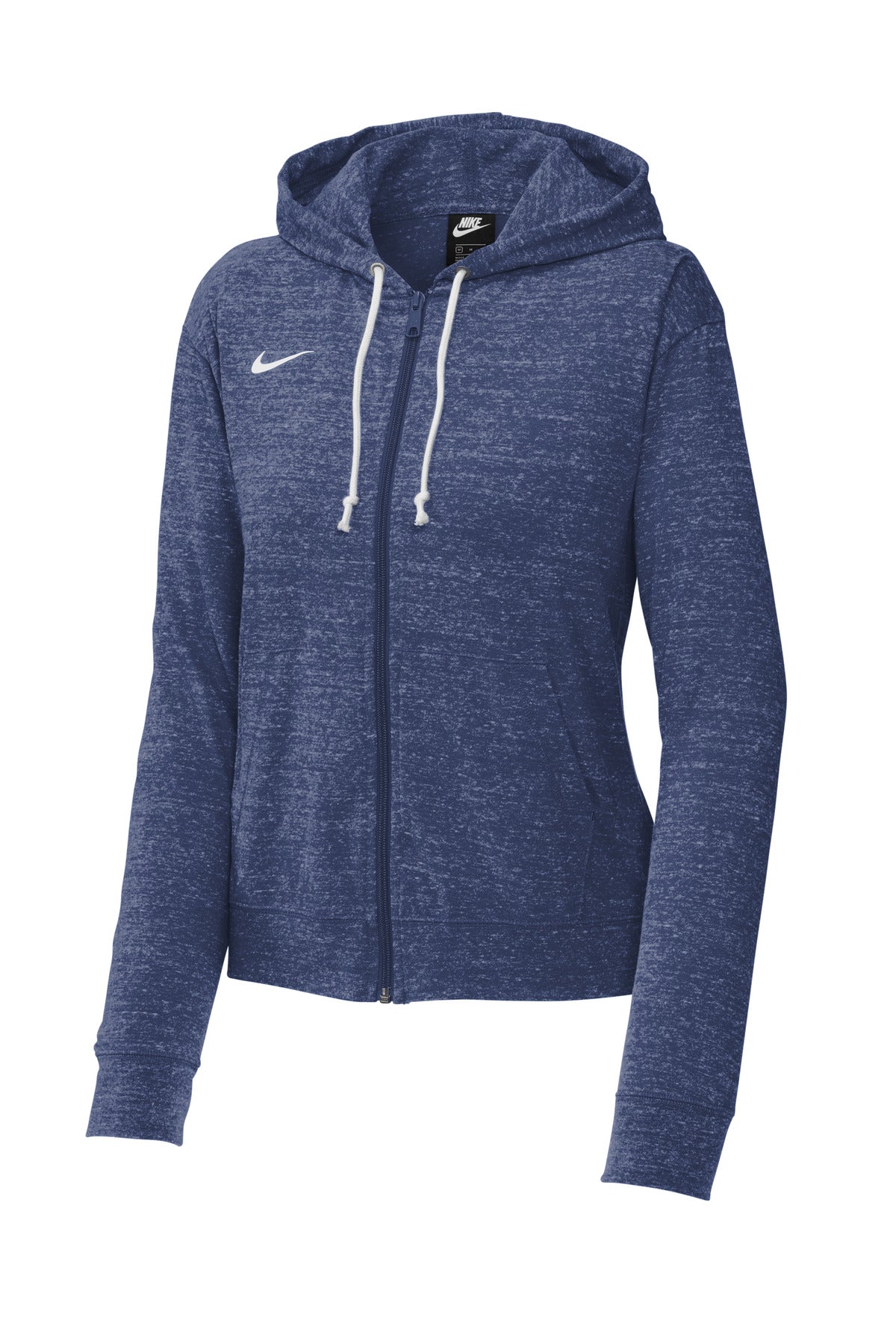 Nike Women's Gym Vintage Full-Zip Hoodie - Team Navy