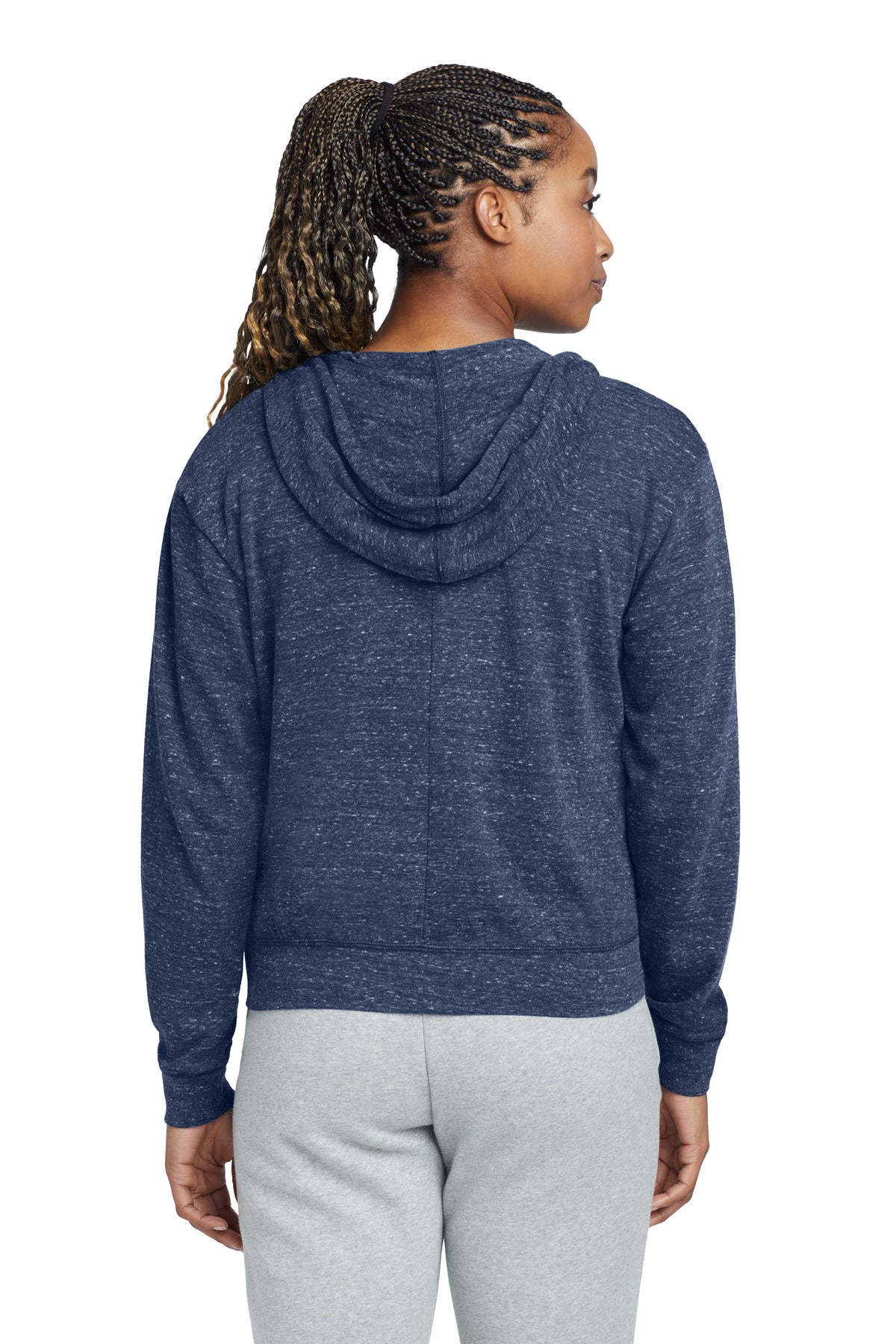 Nike Women's Gym Vintage Full-Zip Hoodie - Team Navy