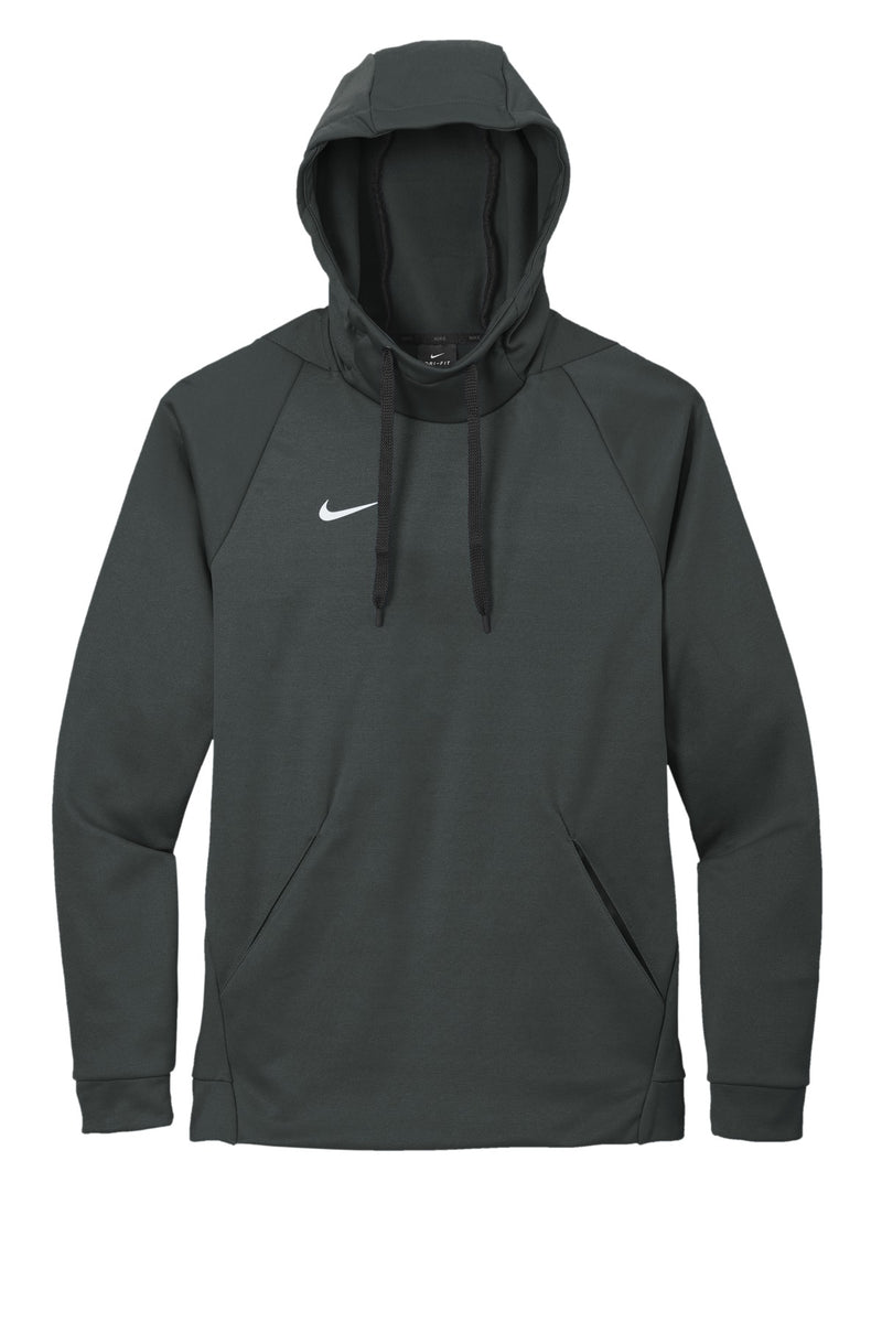 Nike Therma-FIT Pullover Fleece Hoodie - Team Anthracite