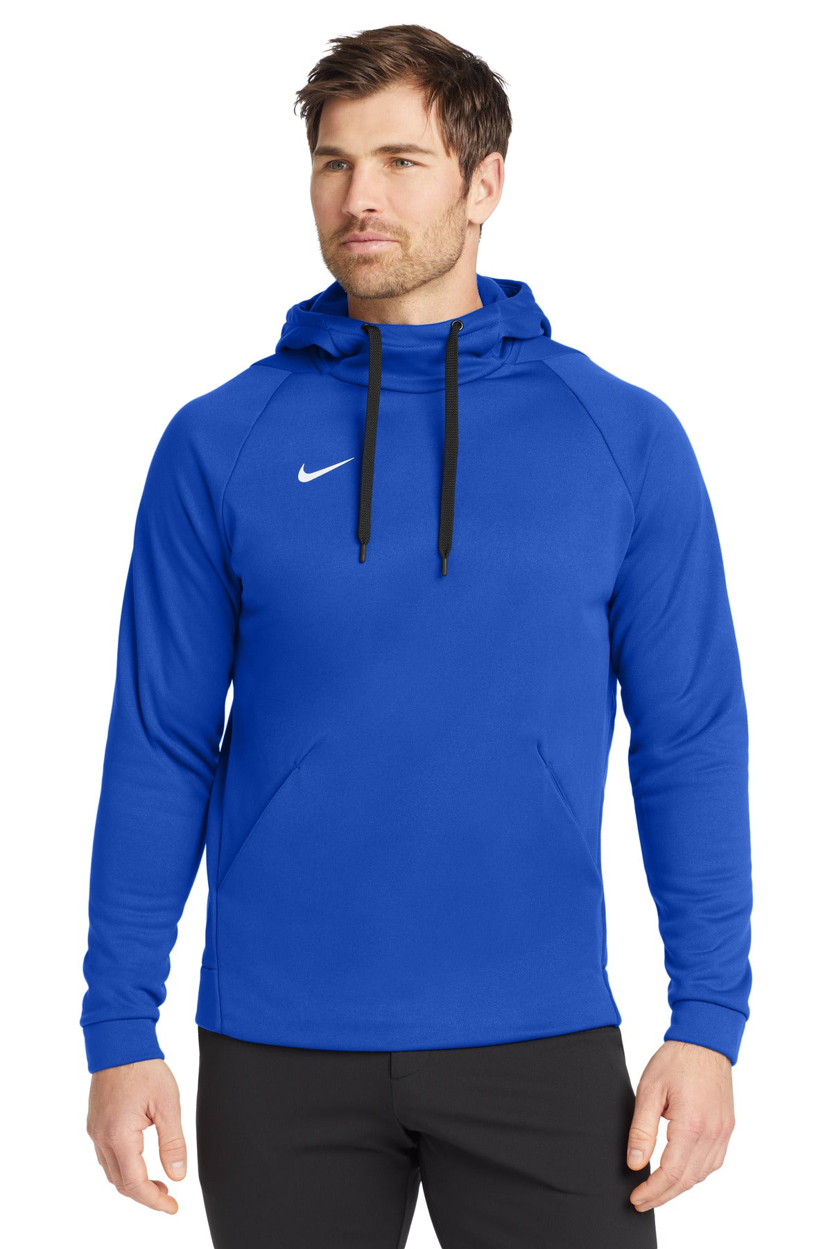 Nike Therma-FIT Pullover Fleece Hoodie - Team Royal