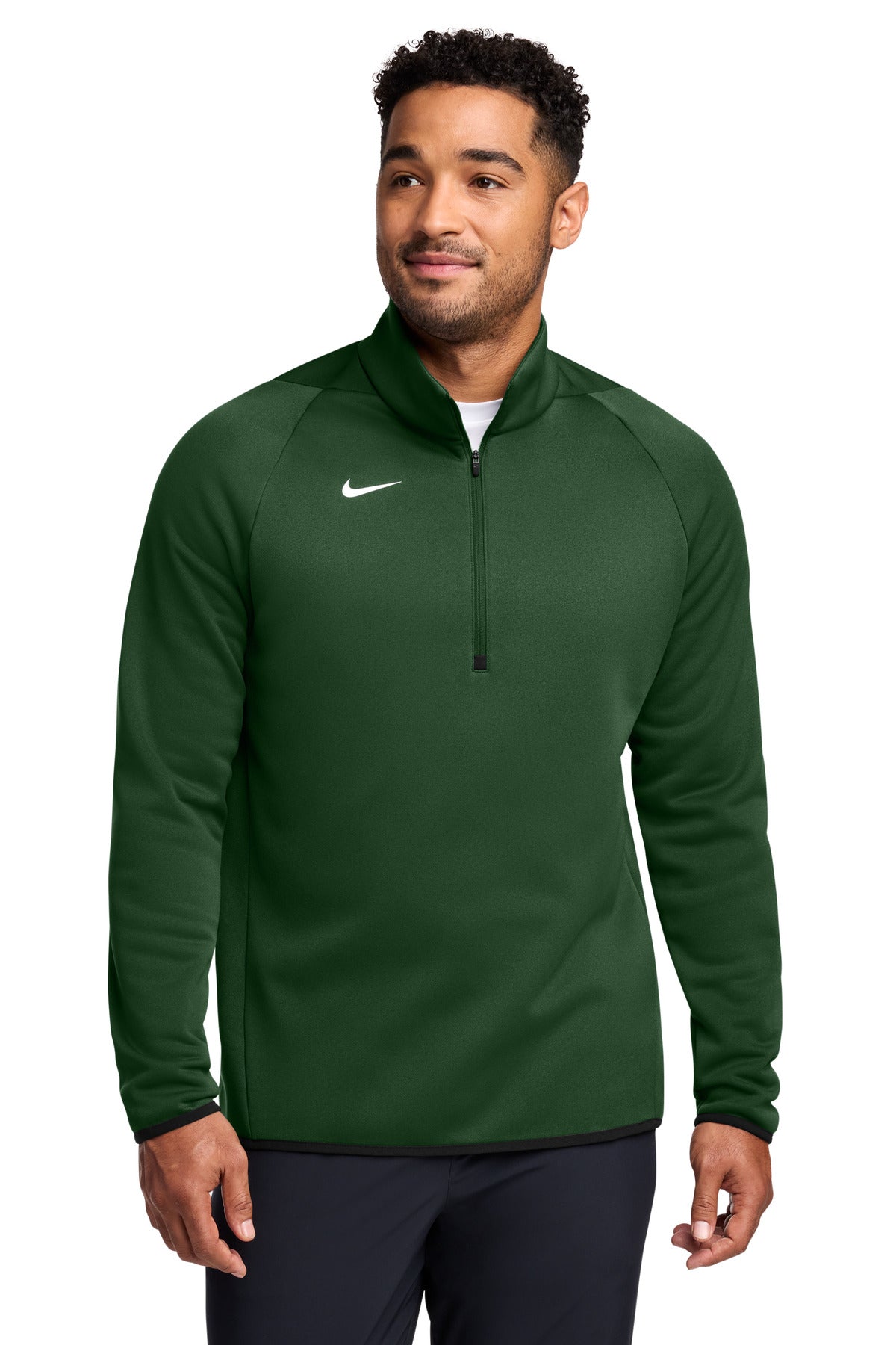 Nike Therma-FIT 1/4-Zip Fleece - Team Dark Green