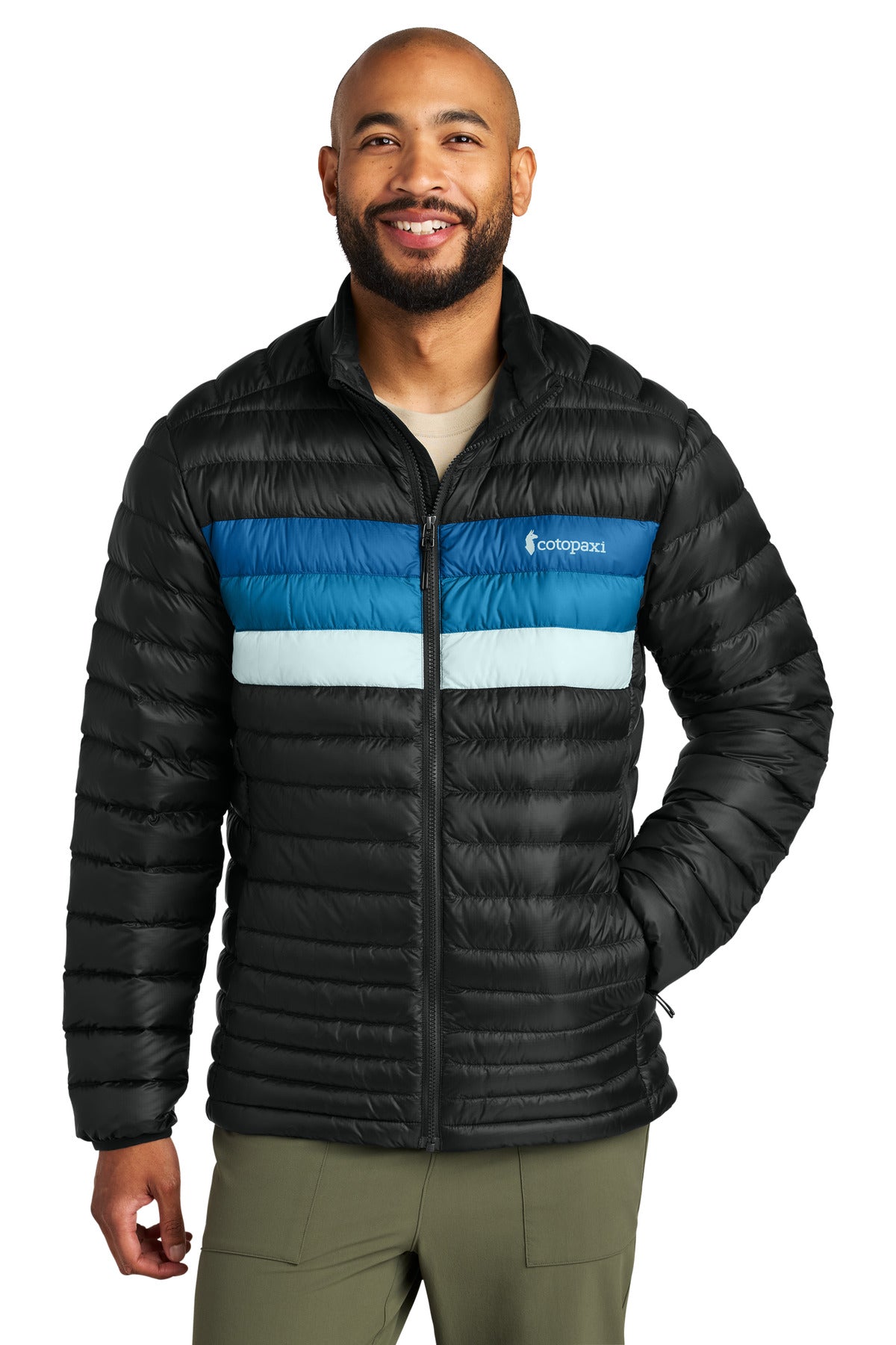Cotopaxi Fuego Down Jacket - Black/ Atlantic
