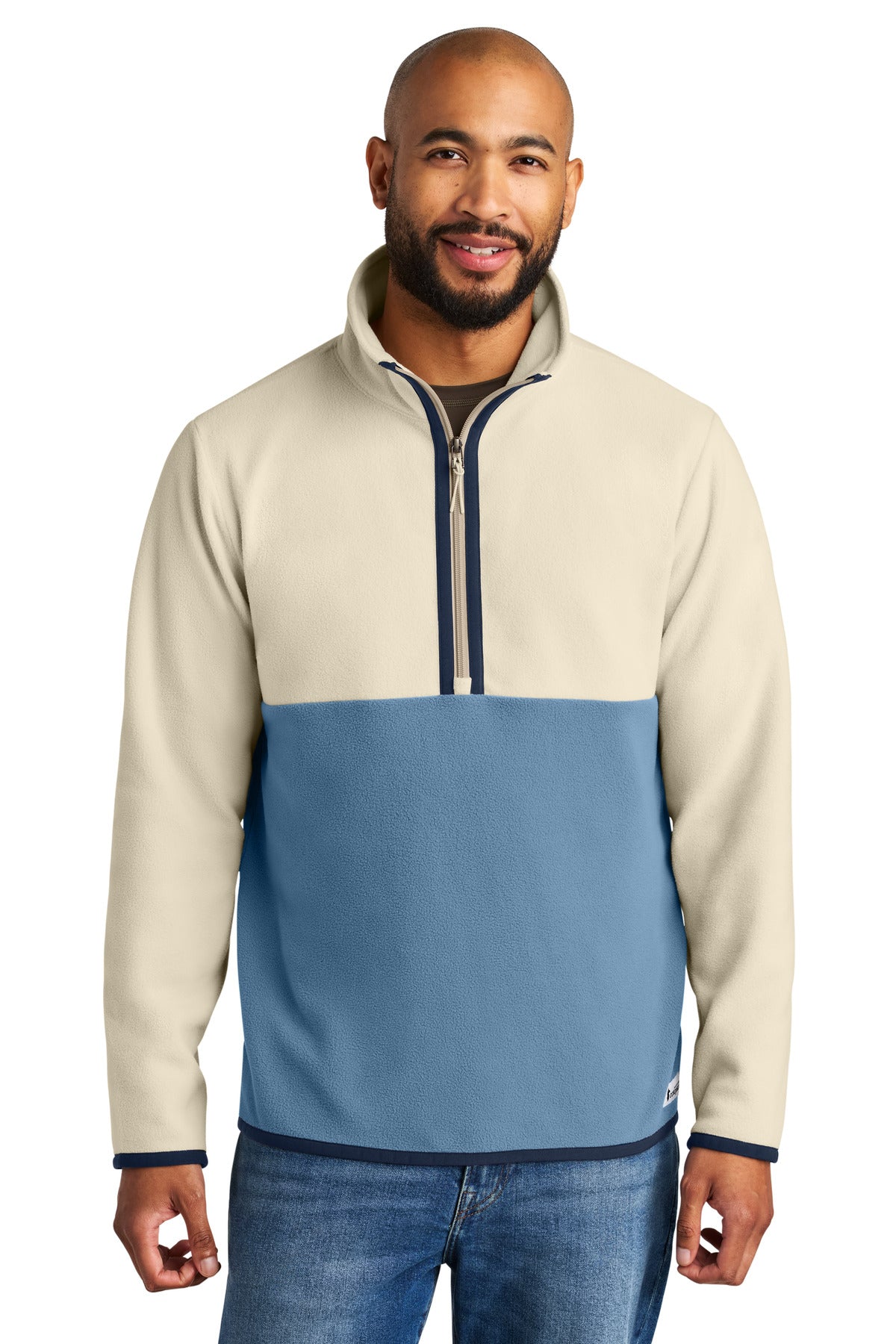 Cotopaxi Amado 1/2-Zip Fleece - Cream/ Fjord