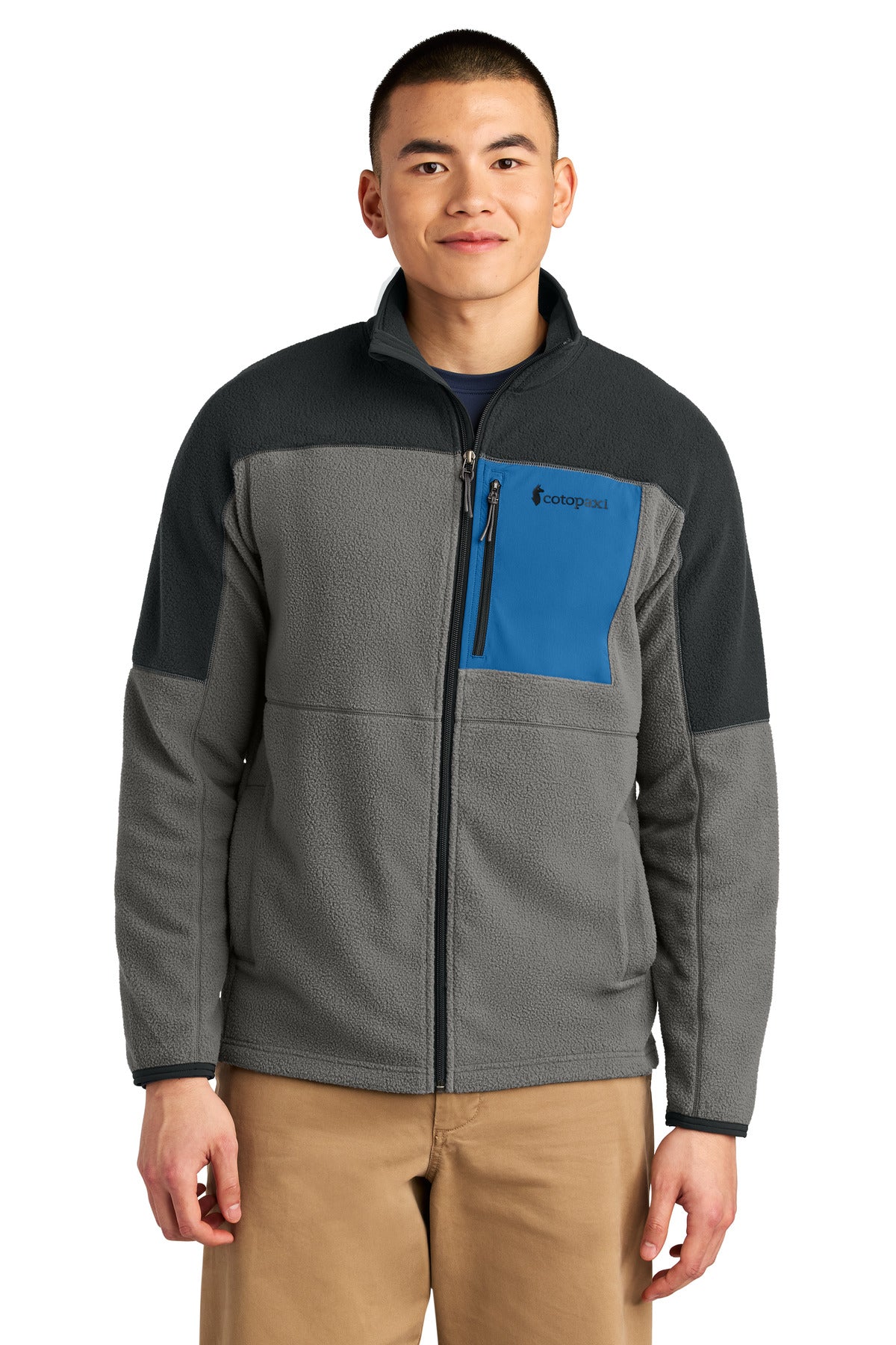 Cotopaxi Abrazo Full-Zip Fleece Jacket - Black/ Cinder