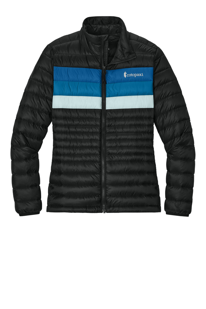 Cotopaxi Women's Fuego Down Jacket - Black/ Atlantic