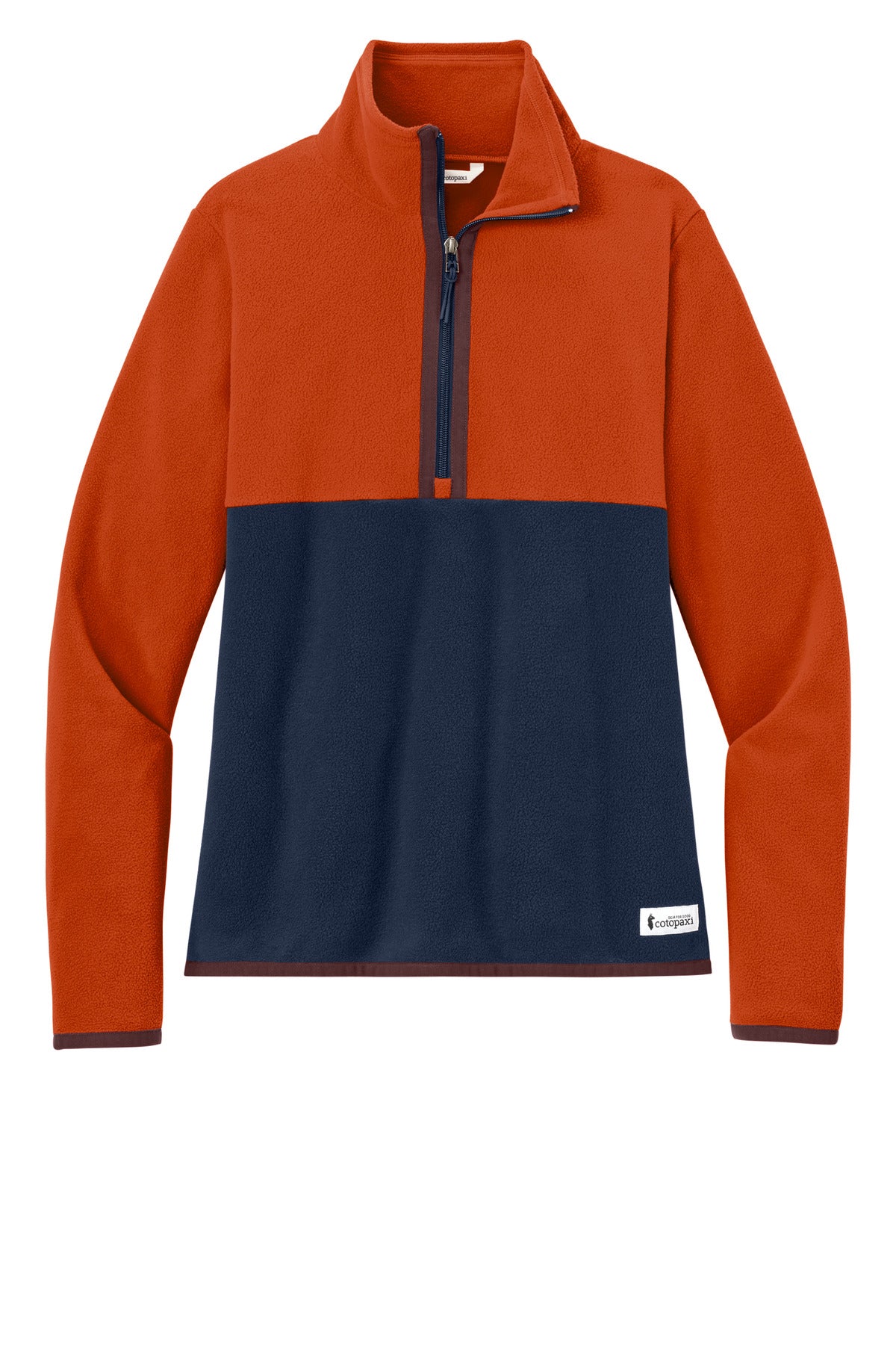 Cotopaxi Women's Amado 1/2-Zip Fleece - Canyon/ Maritime