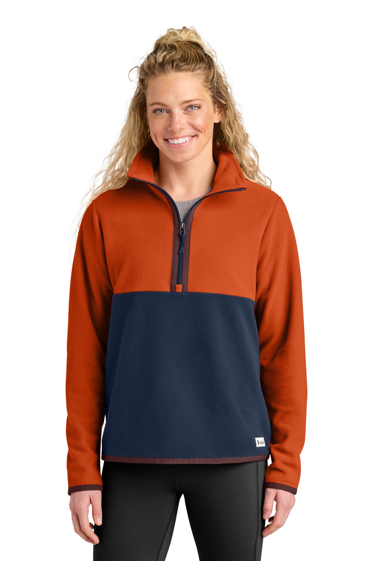 Cotopaxi Women's Amado 1/2-Zip Fleece - Canyon/ Maritime