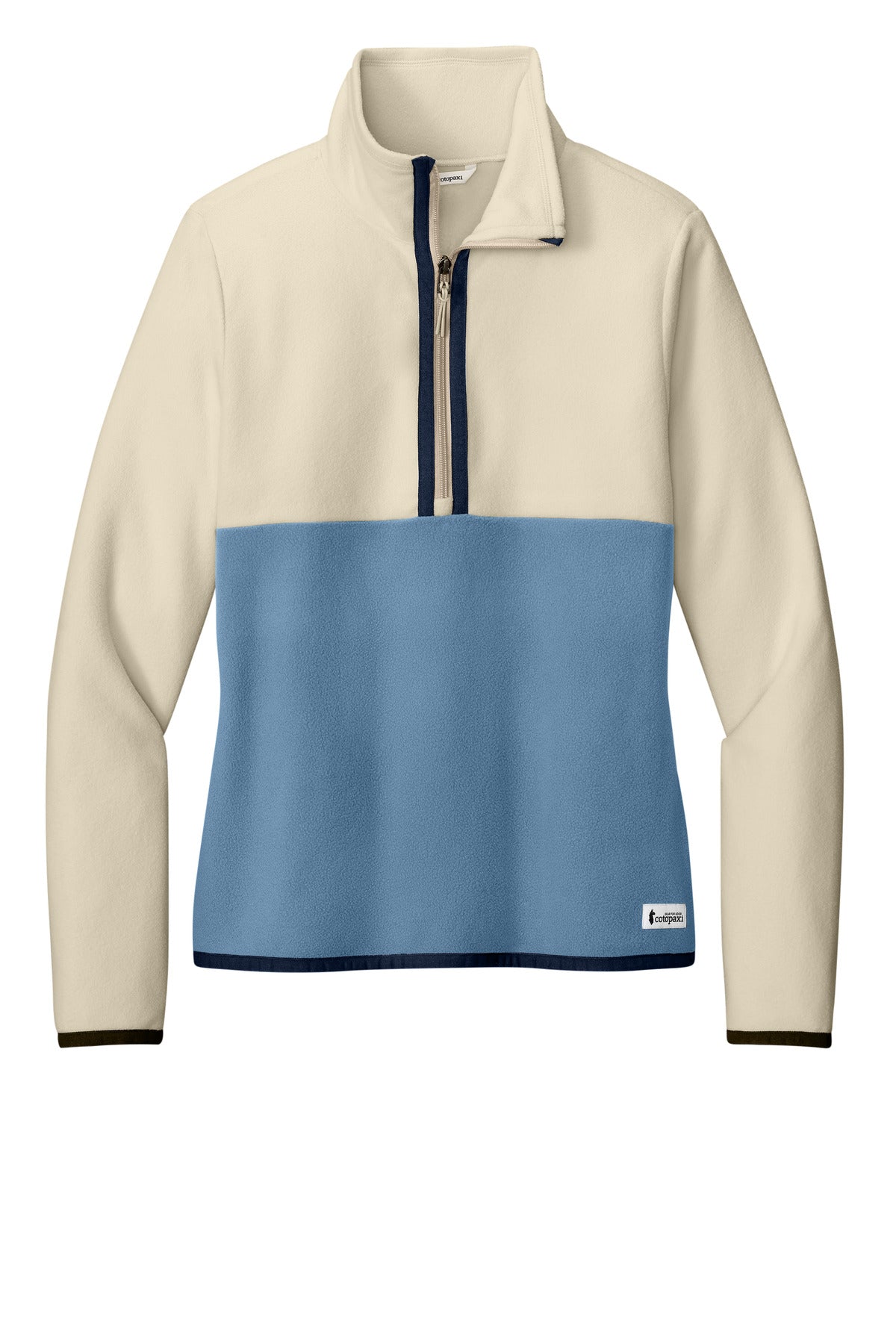 Cotopaxi Women's Amado 1/2-Zip Fleece - Cream/ Fjord
