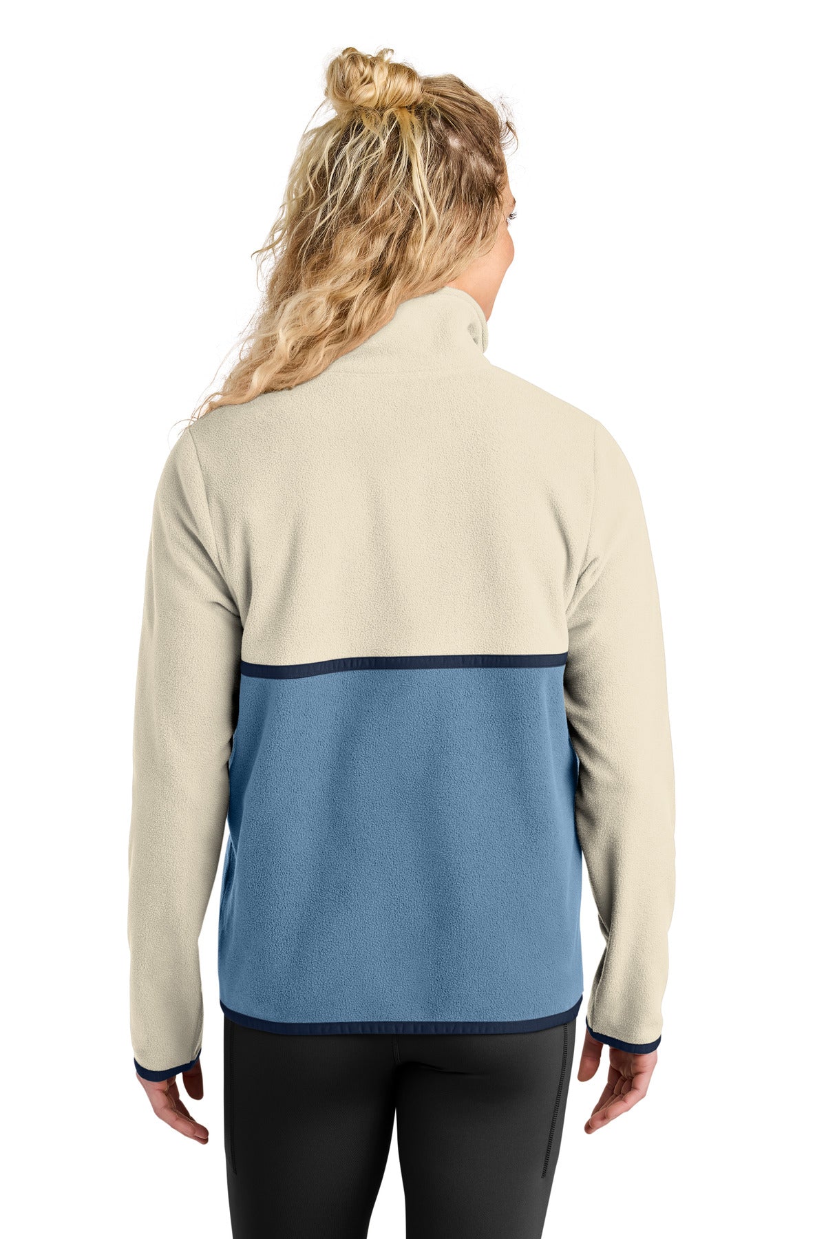 Cotopaxi Women's Amado 1/2-Zip Fleece - Cream/ Fjord