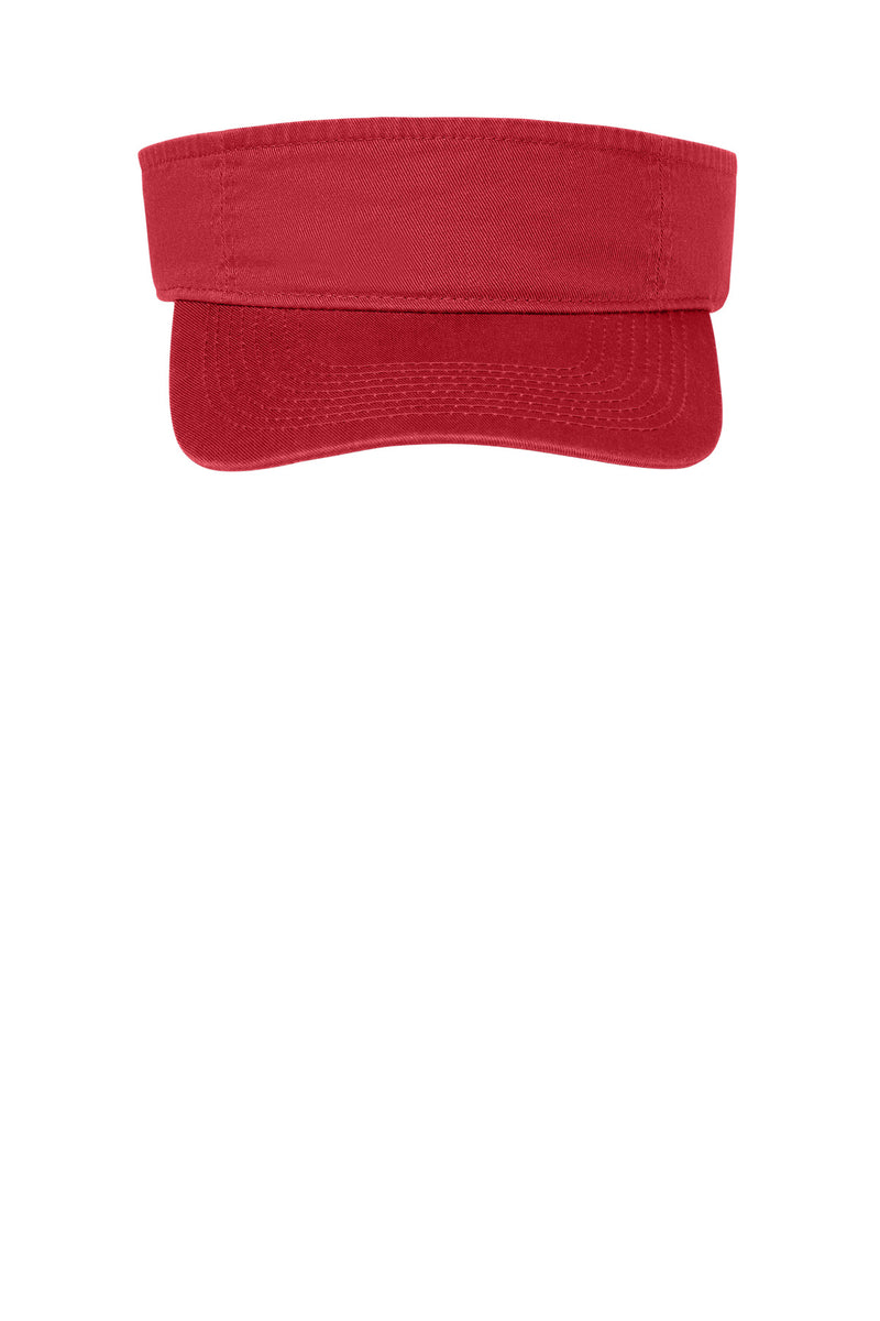 Port Authority Fashion Visor - Red