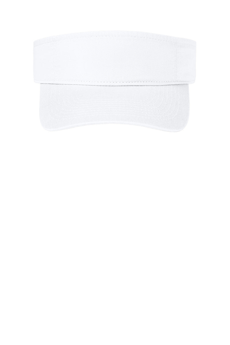 Port Authority Fashion Visor - White