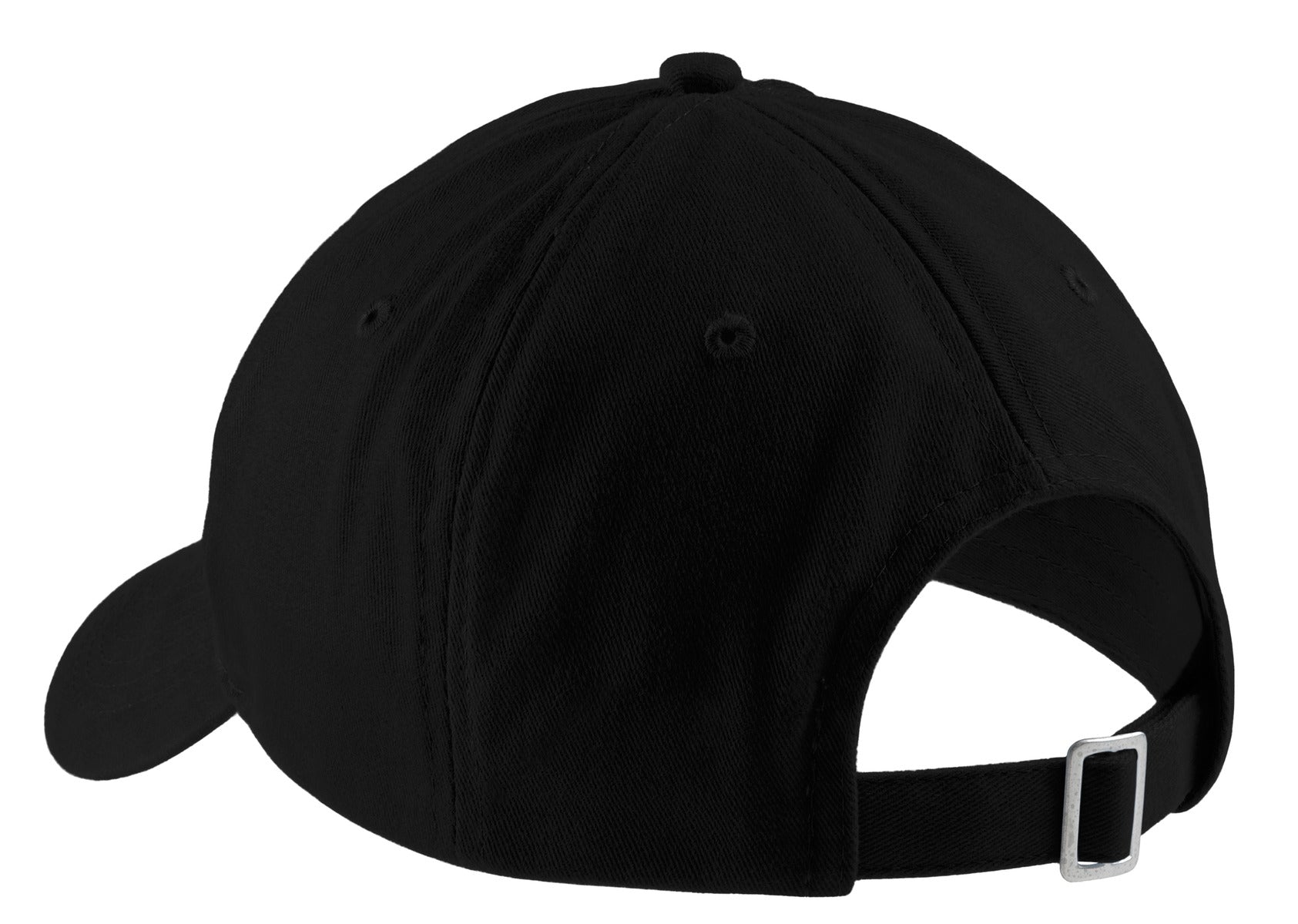 Port Authority Brushed Twill Low Profile Cap - Black