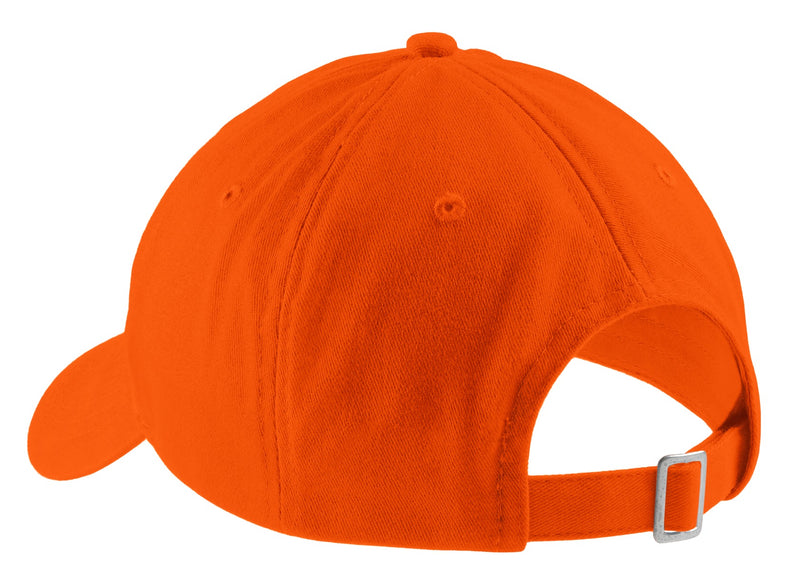 Port Authority Brushed Twill Low Profile Cap - Orange