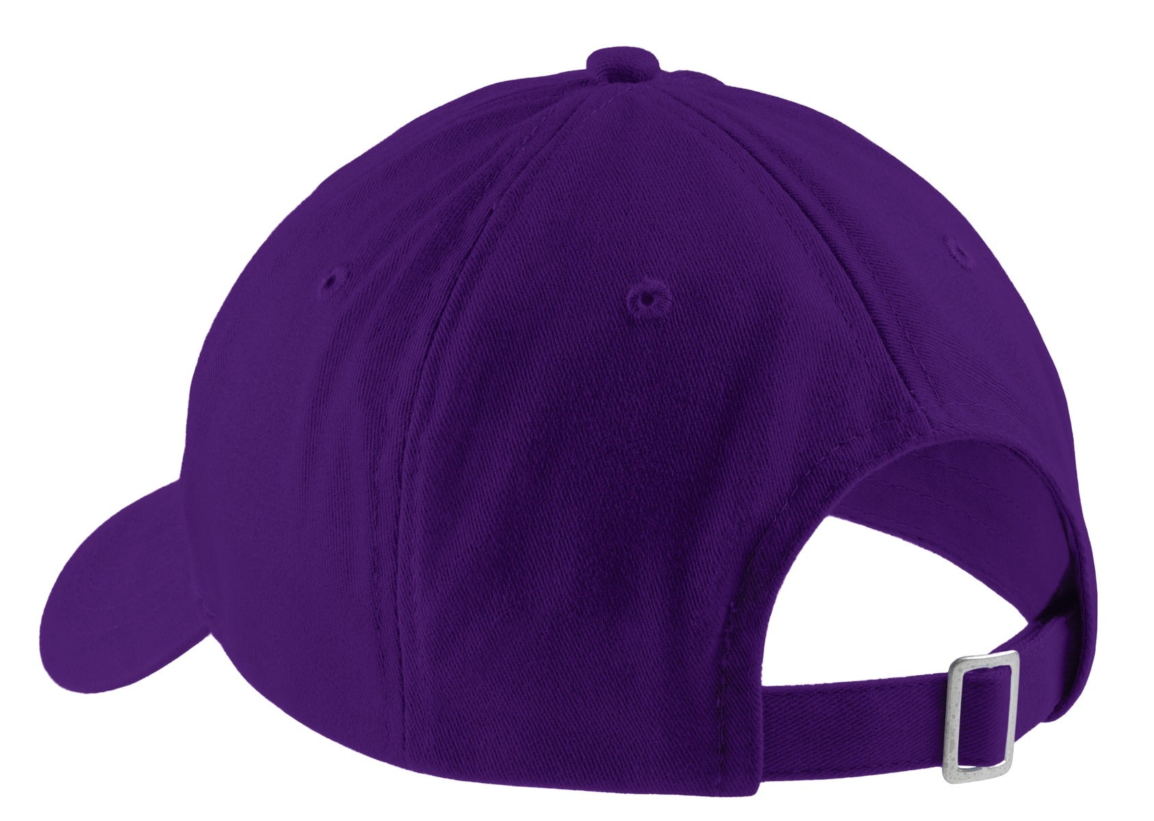 Port Authority Brushed Twill Low Profile Cap - Purple