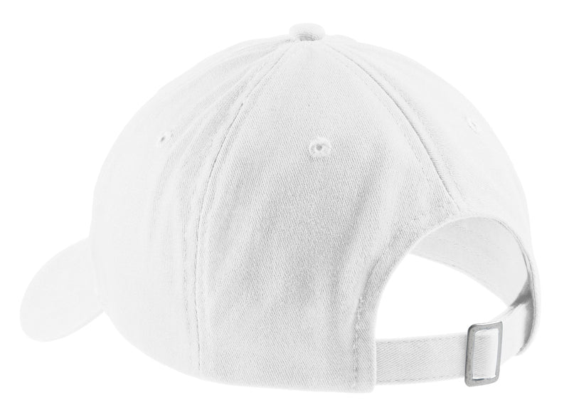 Port Authority Brushed Twill Low Profile Cap - White