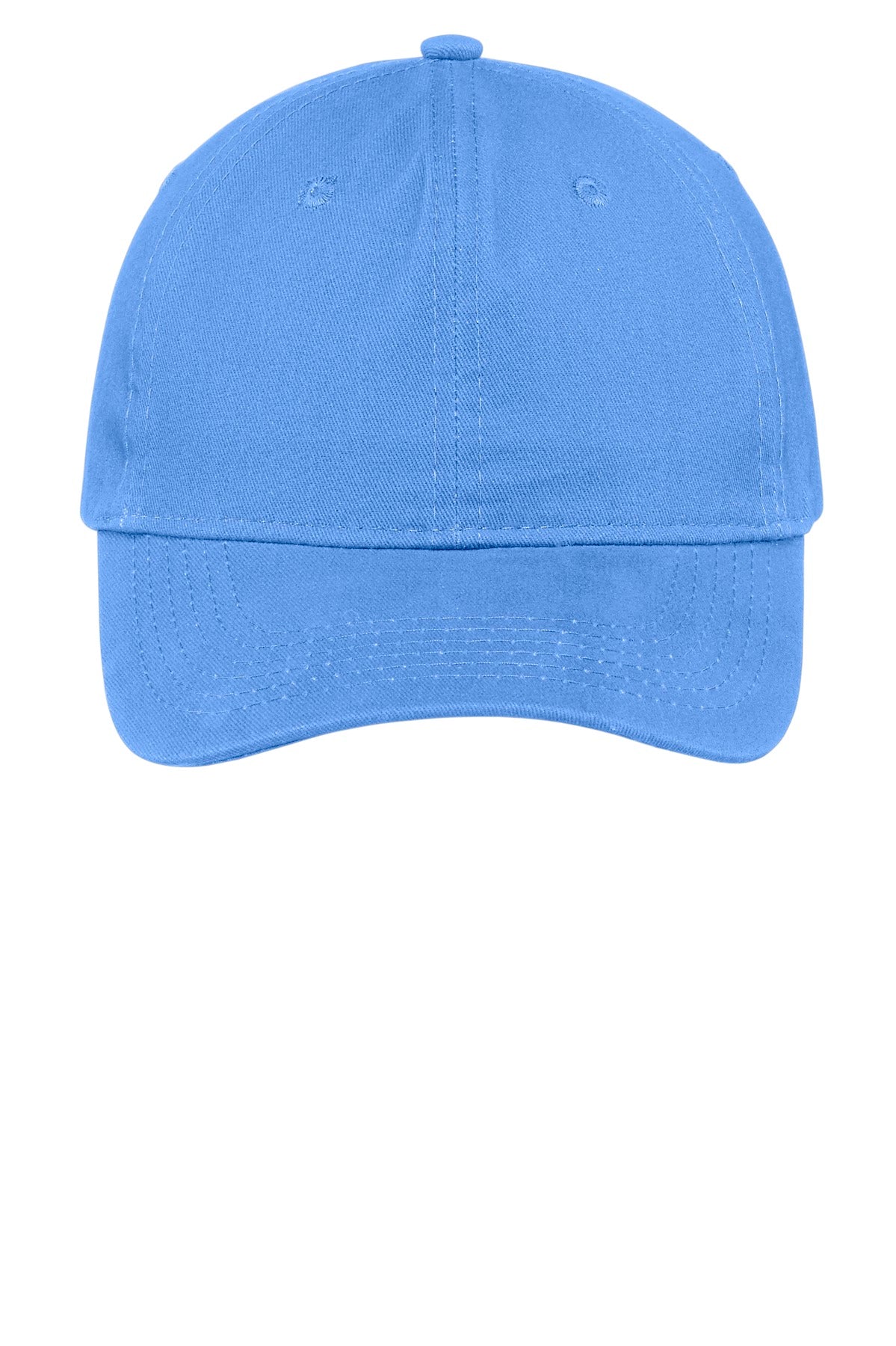 Port Authority Brushed Twill Low Profile Cap - Carolina Blue
