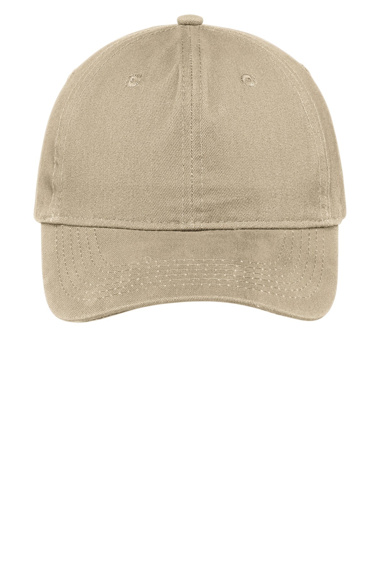 Port Authority Brushed Twill Low Profile Cap - Khaki