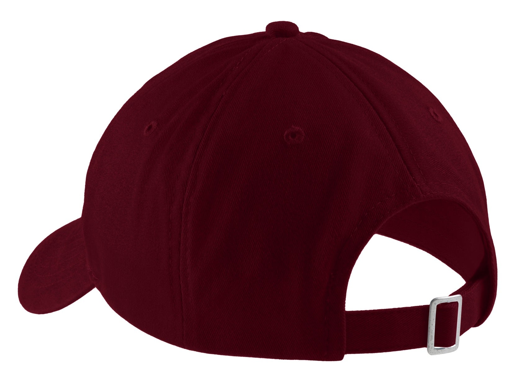 Port Authority Brushed Twill Low Profile Cap - Maroon