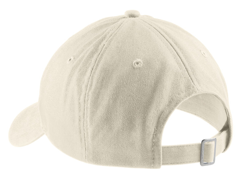 Port Authority Brushed Twill Low Profile Cap - Stone