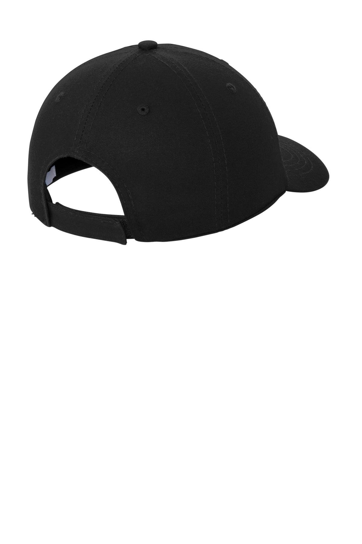 Port Authority Washed Twill Cap - Black