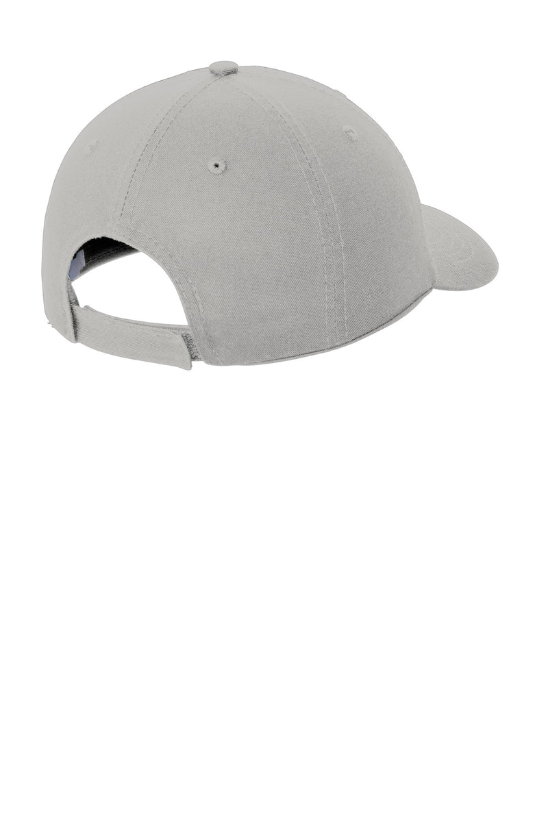 Port Authority Washed Twill Cap - Chrome