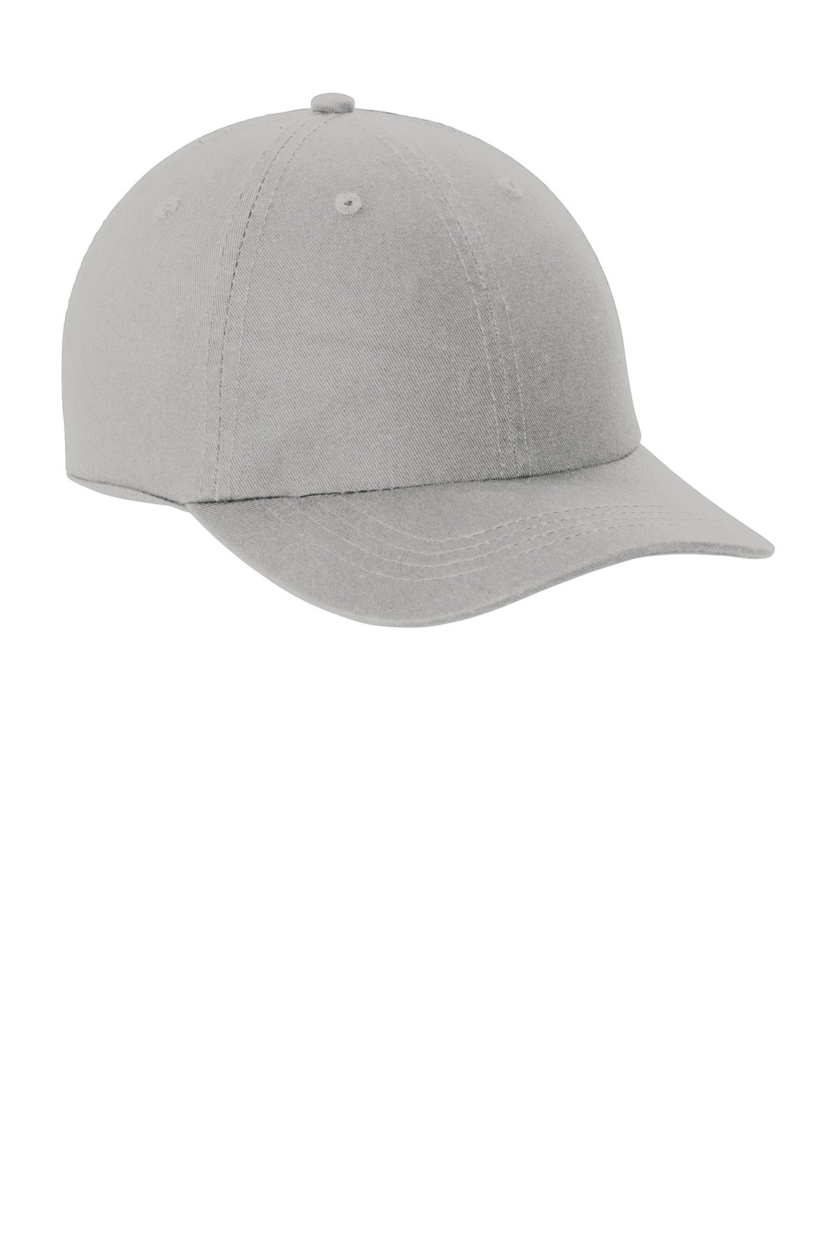 Port Authority Washed Twill Cap - Chrome