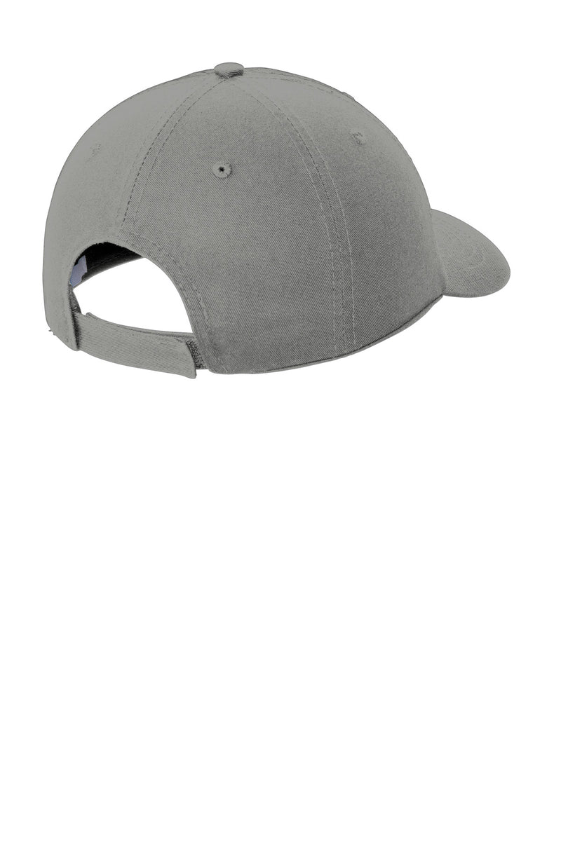Port Authority Washed Twill Cap - Deep Smoke