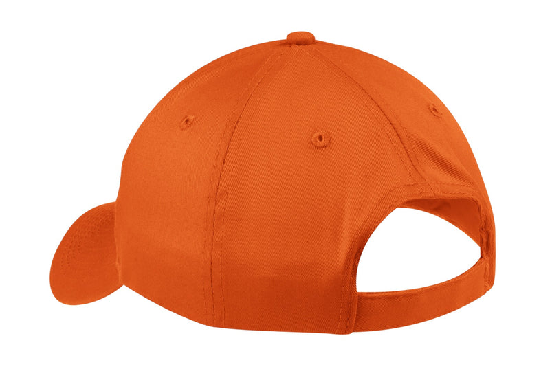 Port Authority Six-Panel Twill Cap - Orange