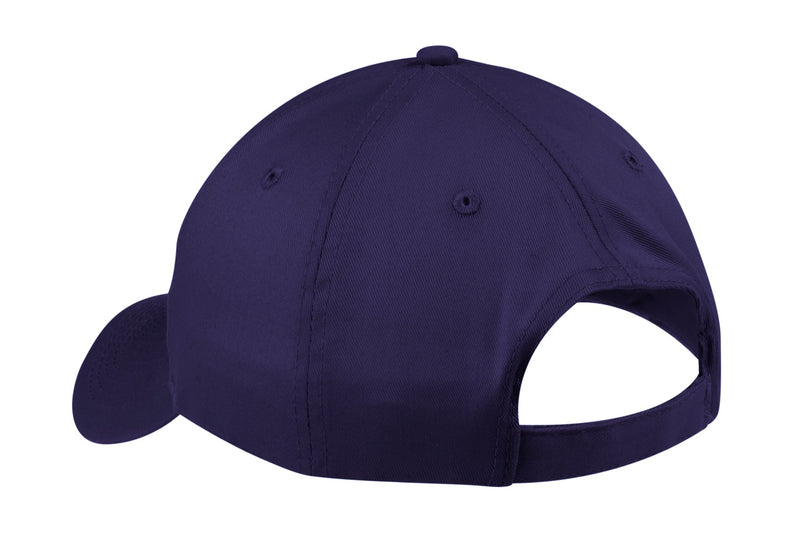 Port Authority Six-Panel Twill Cap - Purple