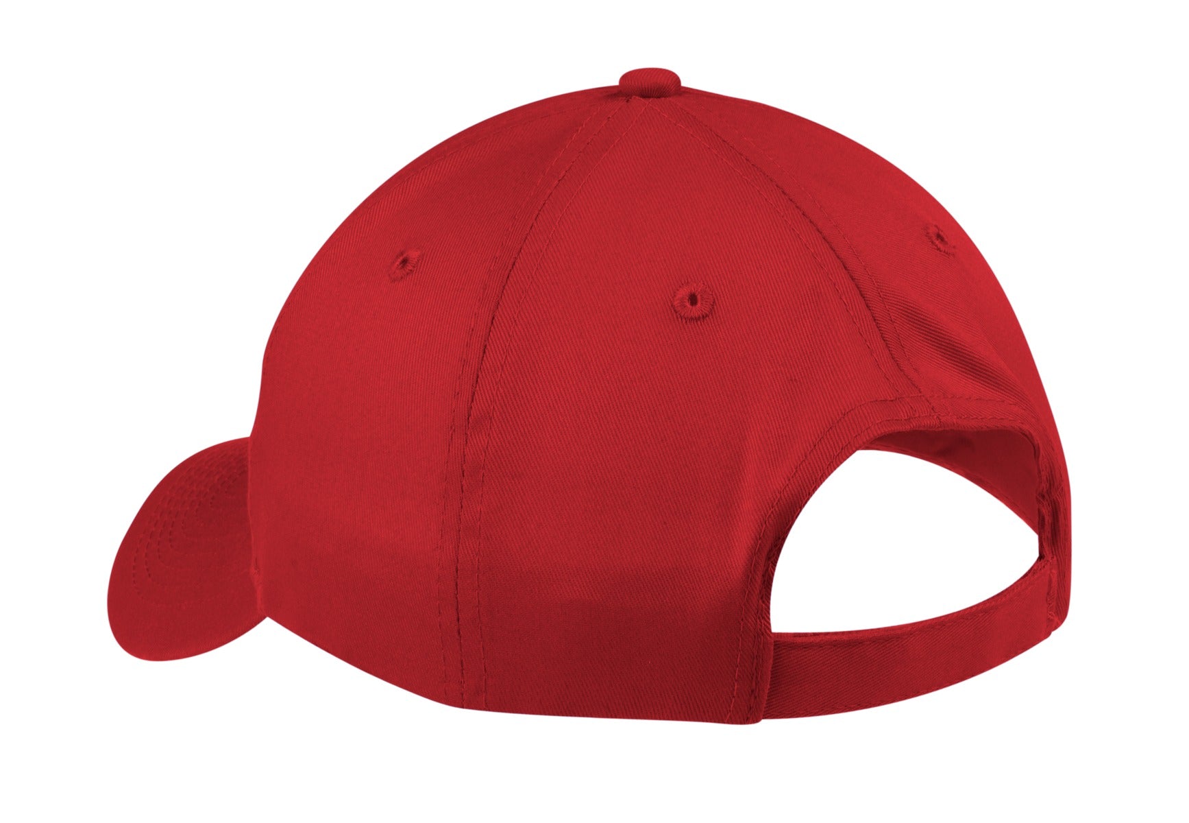 Port Authority Six-Panel Twill Cap - Red