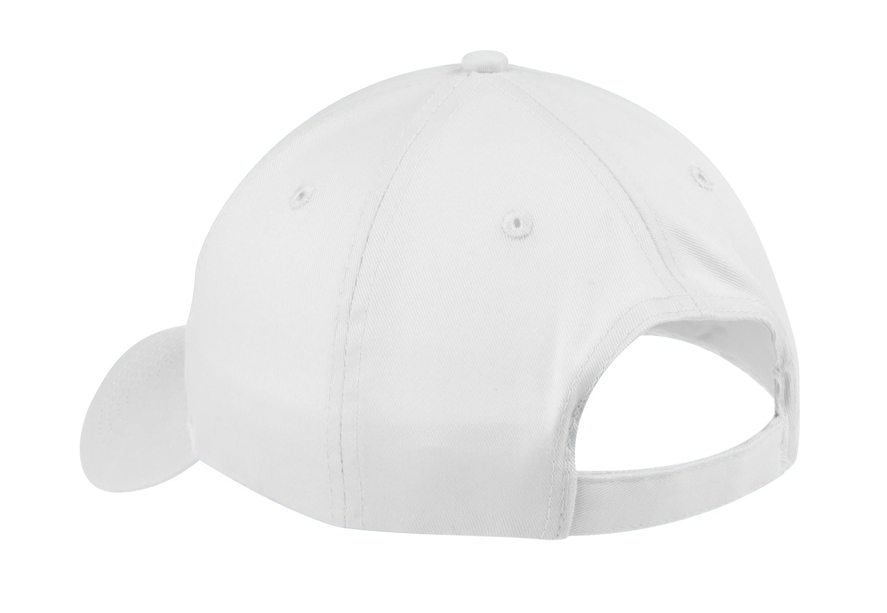 Port Authority Six-Panel Twill Cap - White