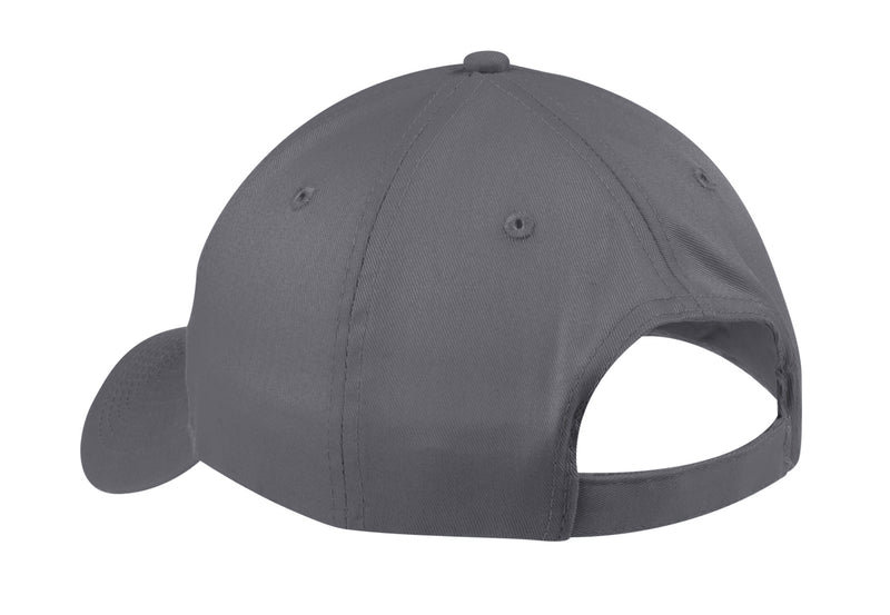 Port Authority Six-Panel Twill Cap - Charcoal