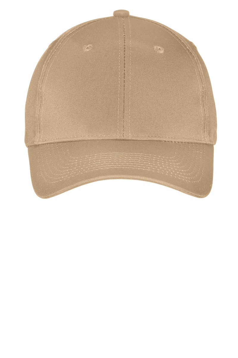 Port Authority Six-Panel Twill Cap - Khaki