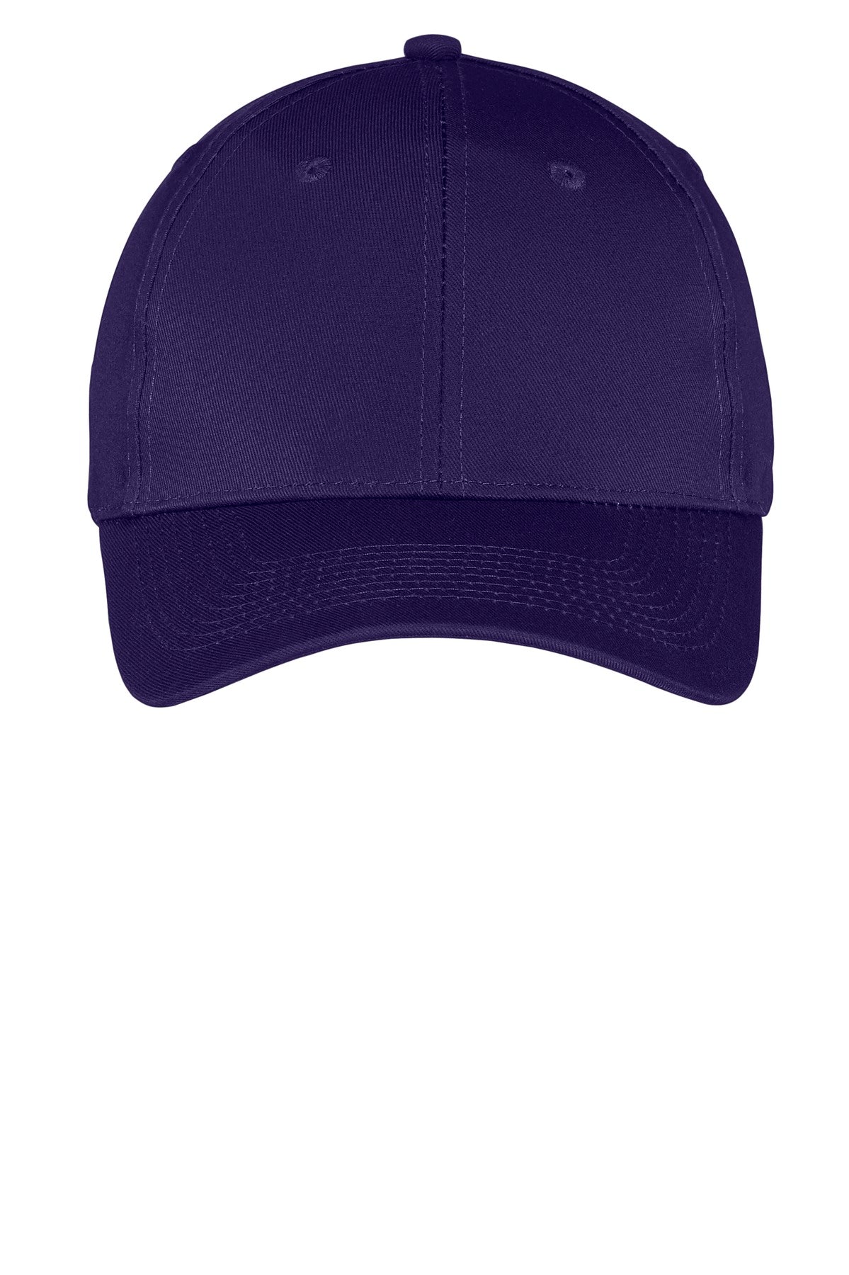 Port Authority Six-Panel Twill Cap - Purple